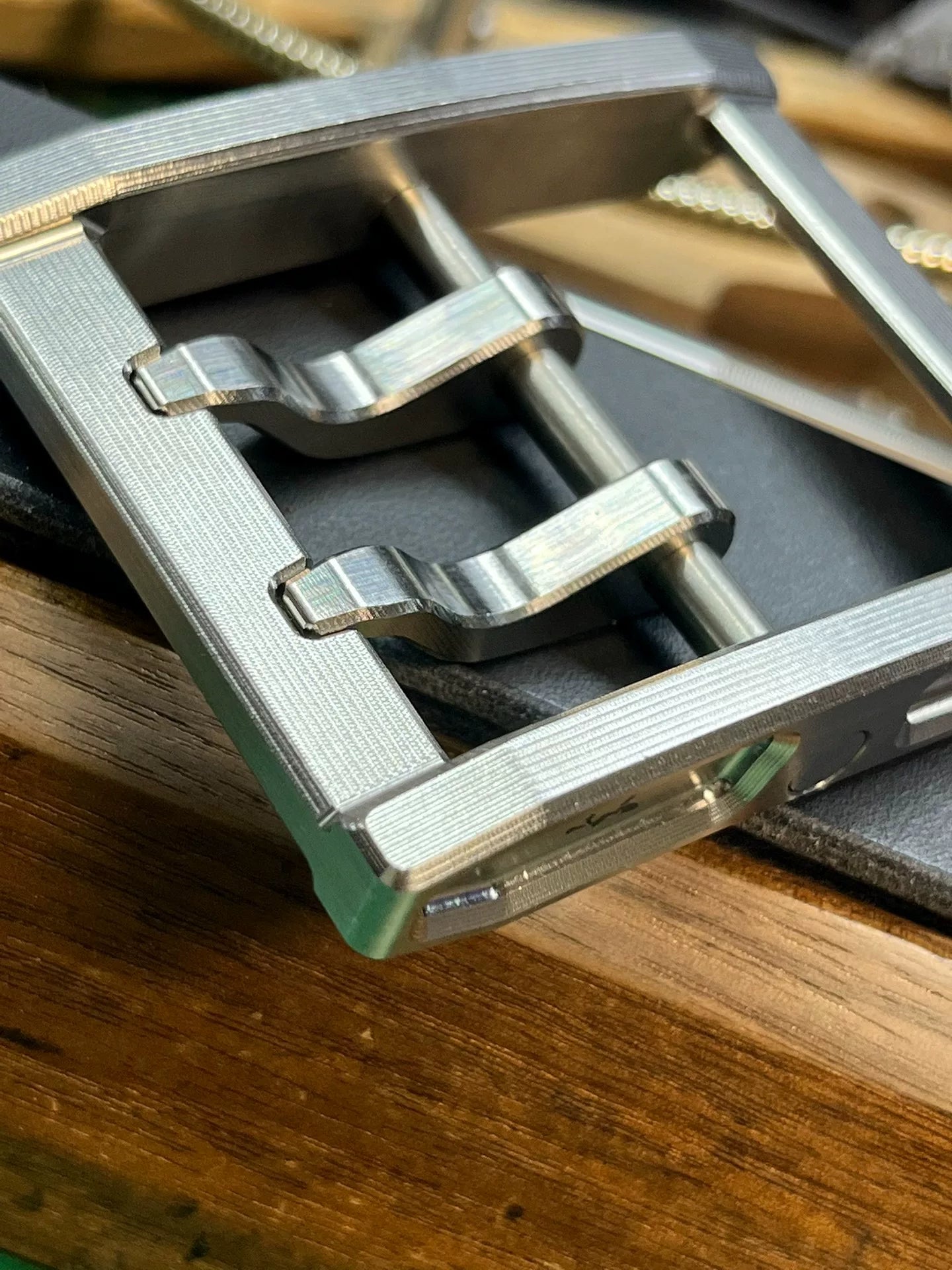 West Wind Tunnel pure titanium buckle