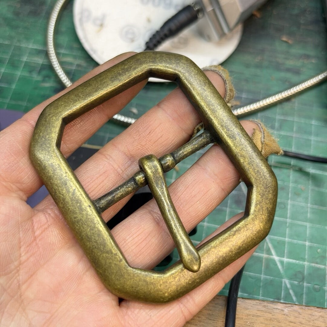 Retro high-end replica RL octagonal buckle, inner diameter 45 mm