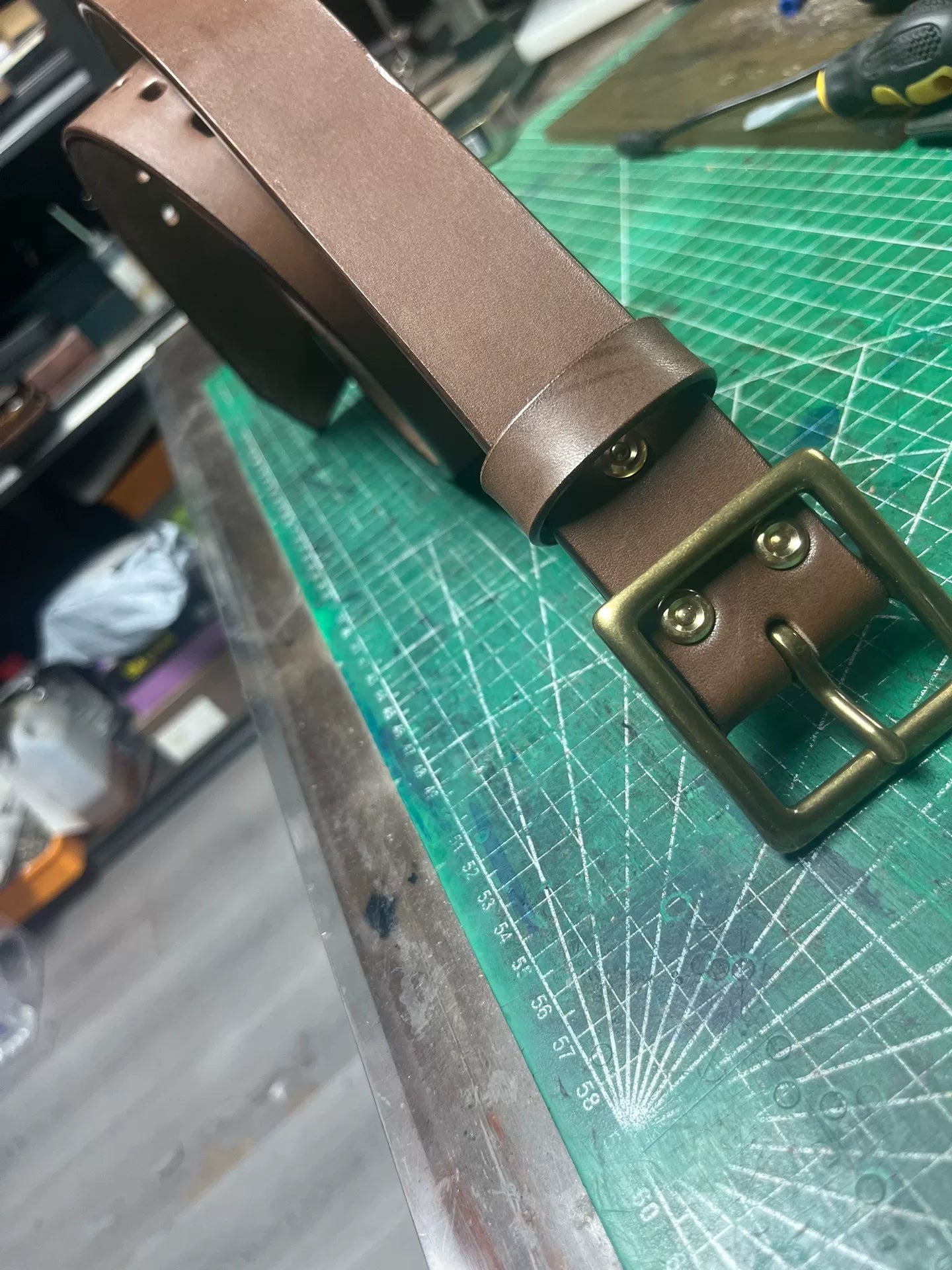 6 mm thick Meian handmade belt