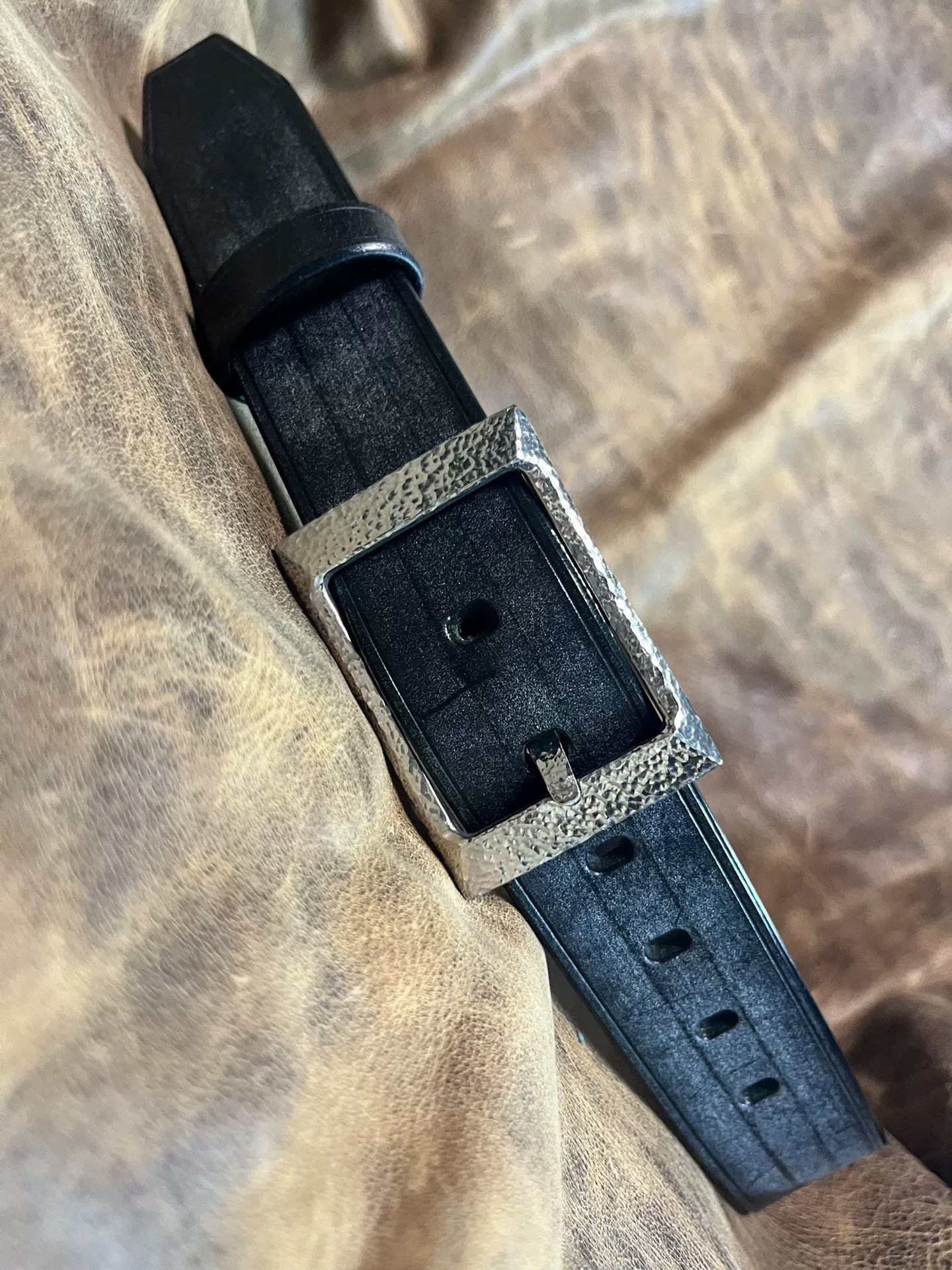 TWS Thomas Bridle Leather Handmade Belt — Imported from UK