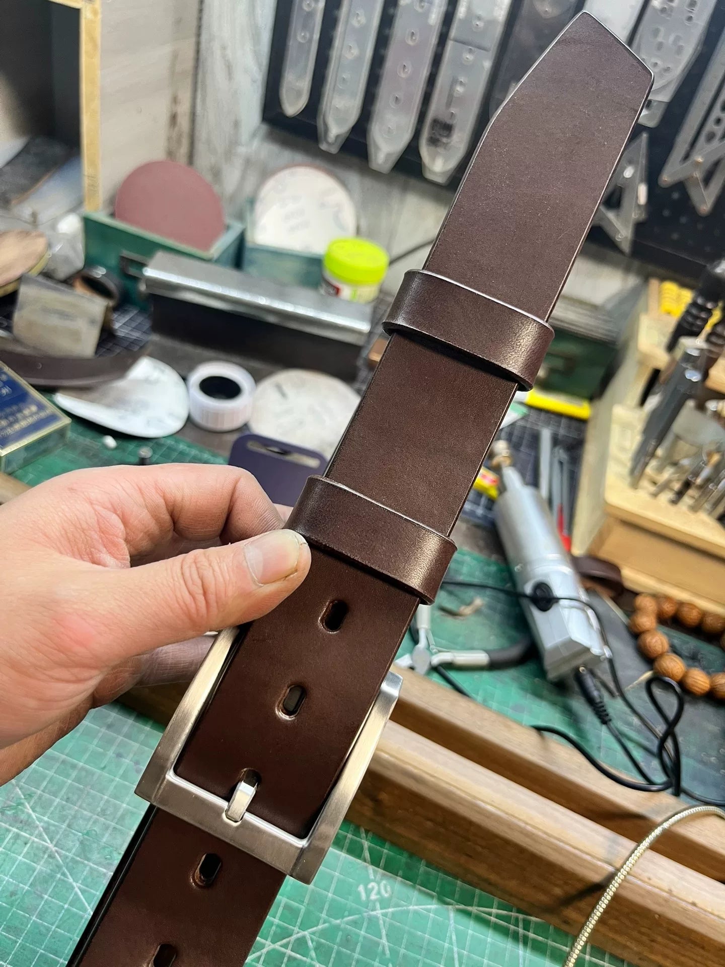 6 mm thick Meian handmade belt