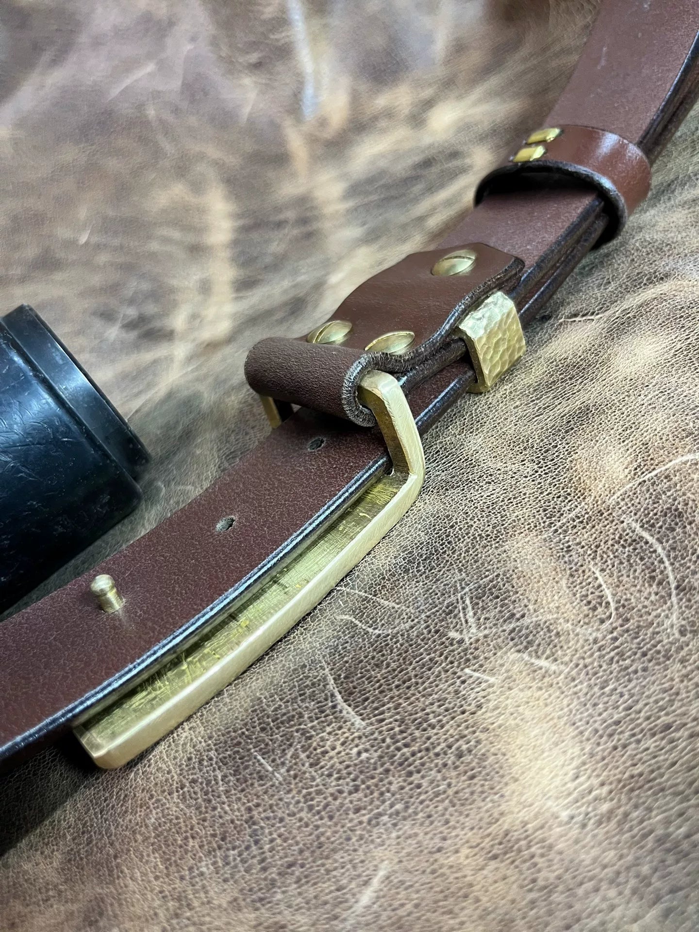 4.2mm thick brown TWS Thomas Bridle. Horse Rein genuine first-layer…