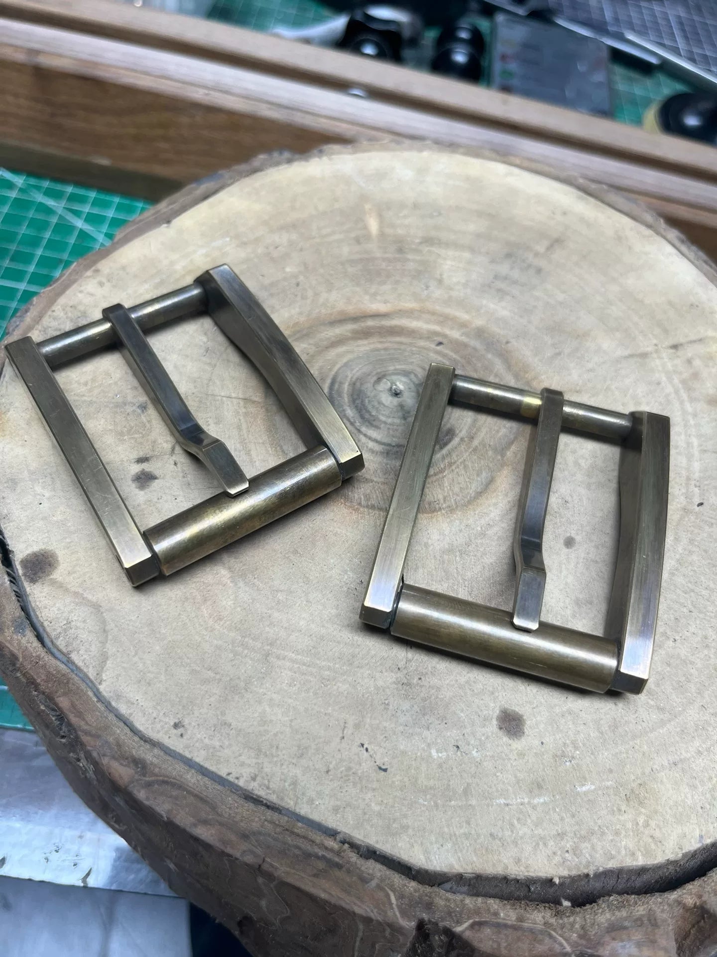 Lowest-Price Brass Line-Cut Buckle — Here It Is!