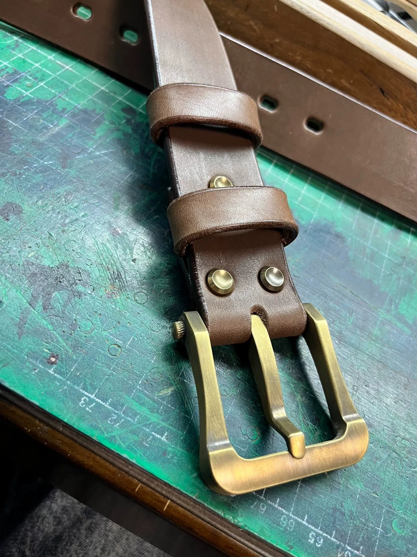 6 mm thick Meian handmade belt