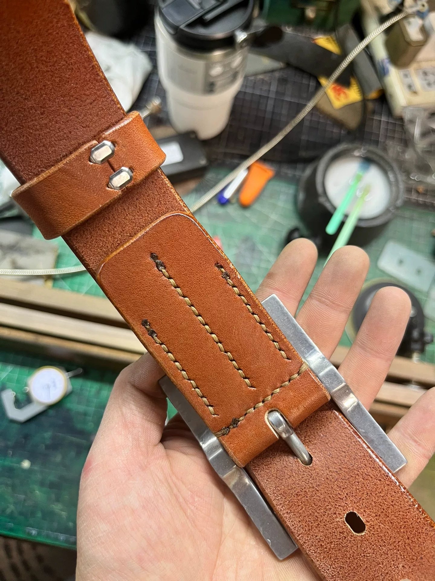Customized handmade belt