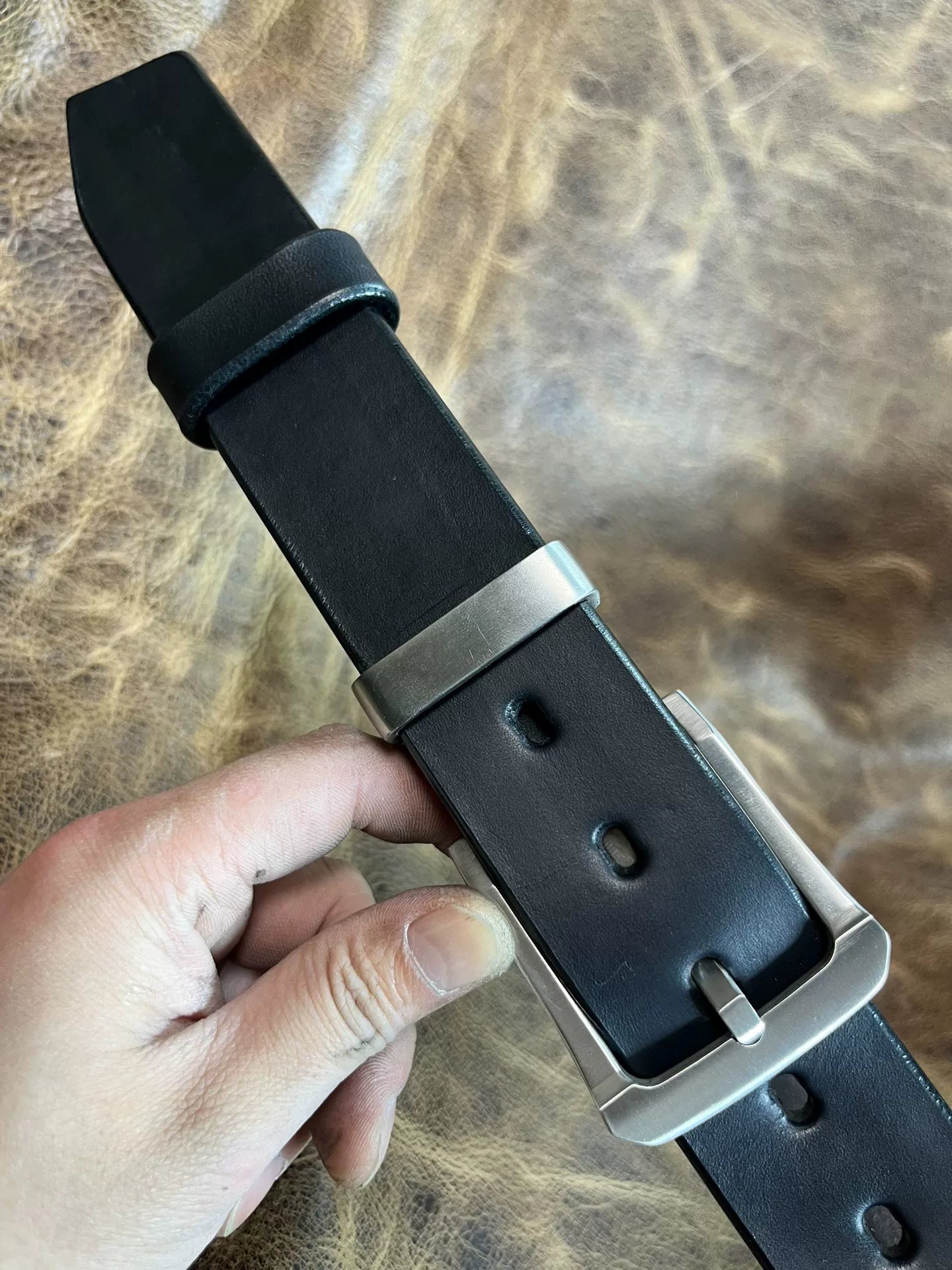 Customized Meian handmade belt