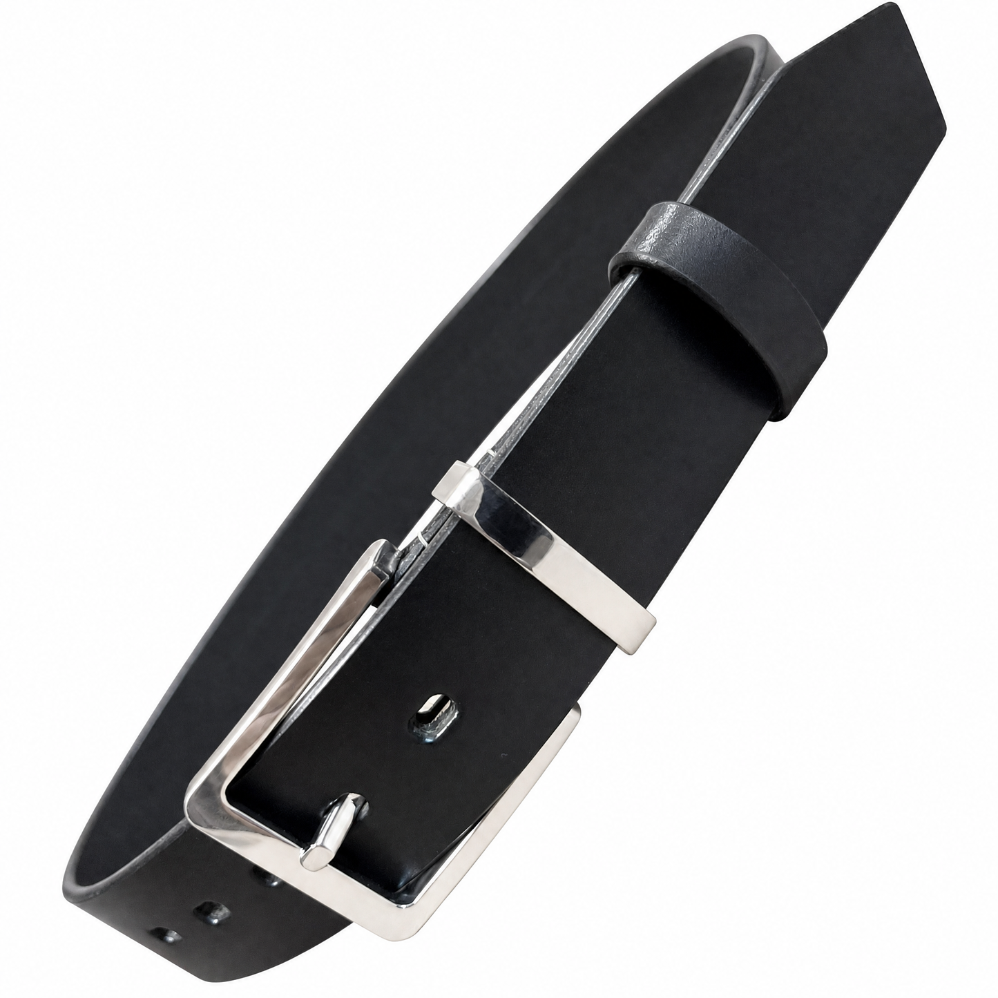 Genuine Cowhide 17 paired with "Thomas Bridle Leather" TWS British Imported Thomas Bridle Leather Handcrafted Belt — Private Custom Business Formal