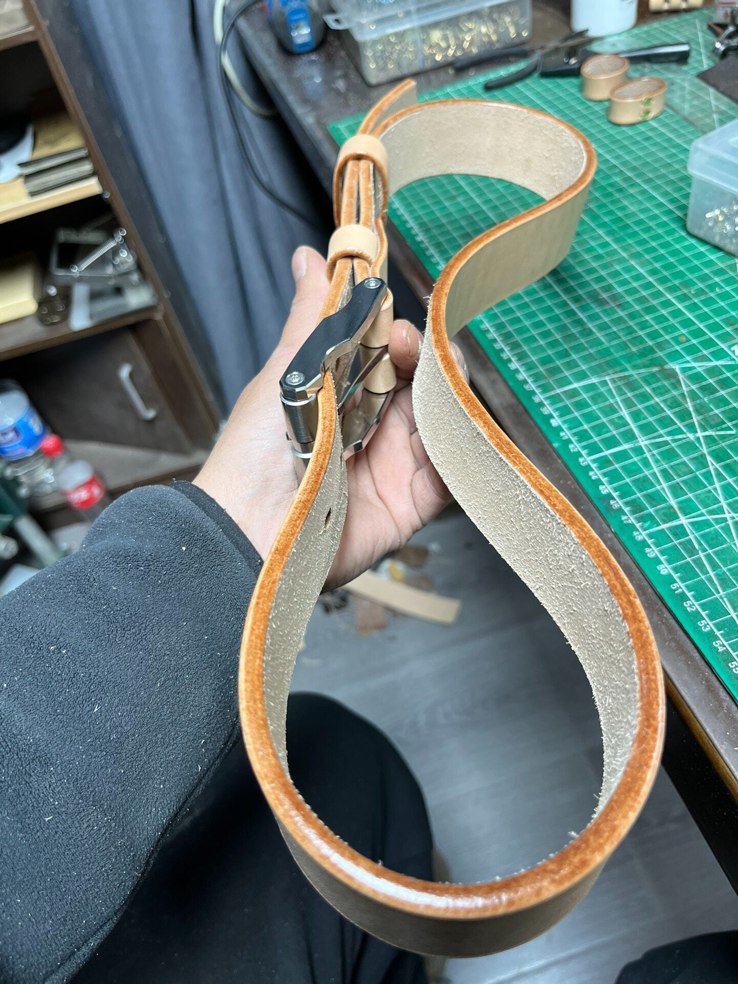 5mm American Saddle Leather Belt – Handmade Custom | Made-to-Measure