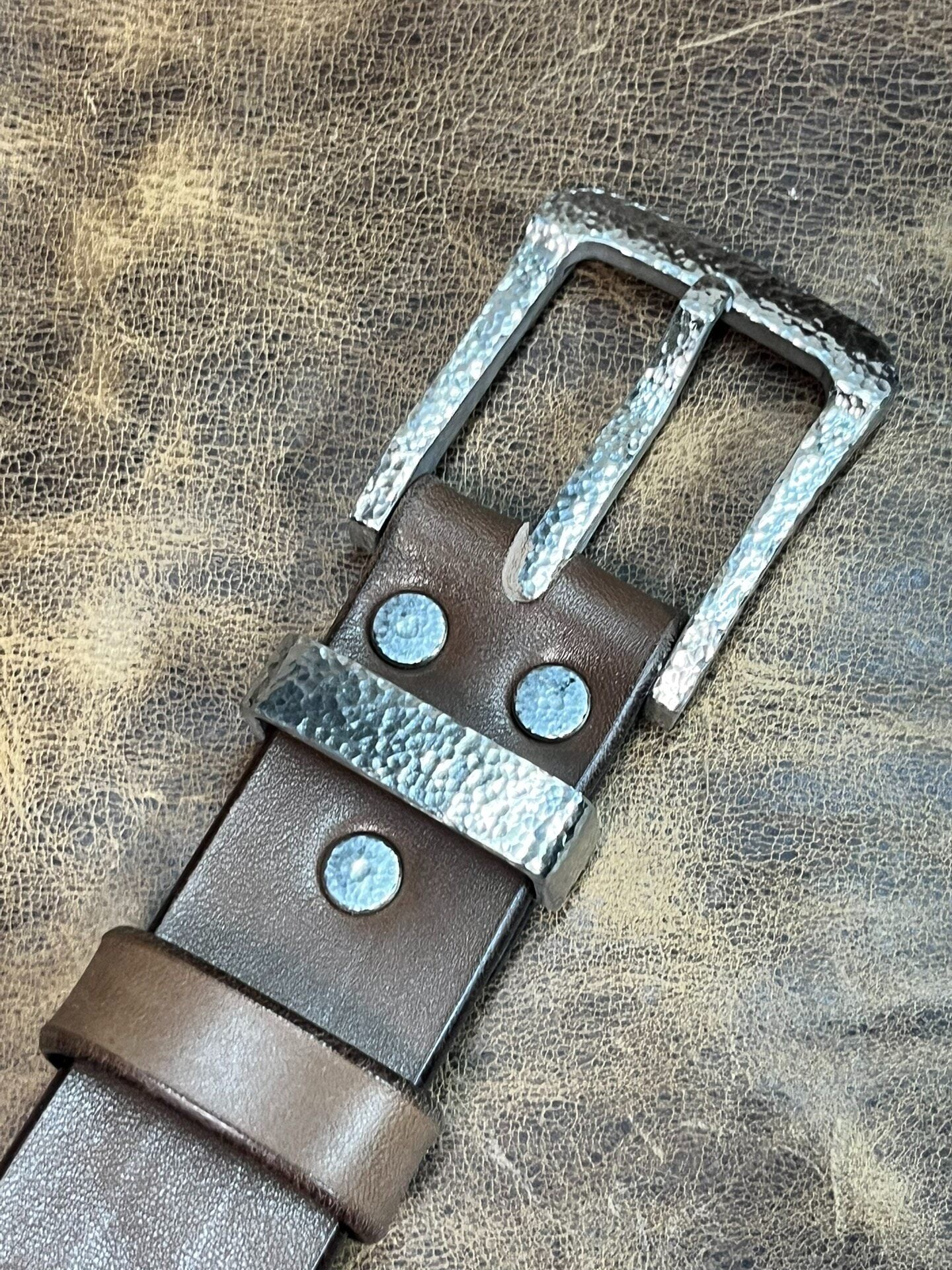 5mm Dress Business Belt – Skirting Leather | Handmade | Niumang Gen 11 Stainless Steel Buckle