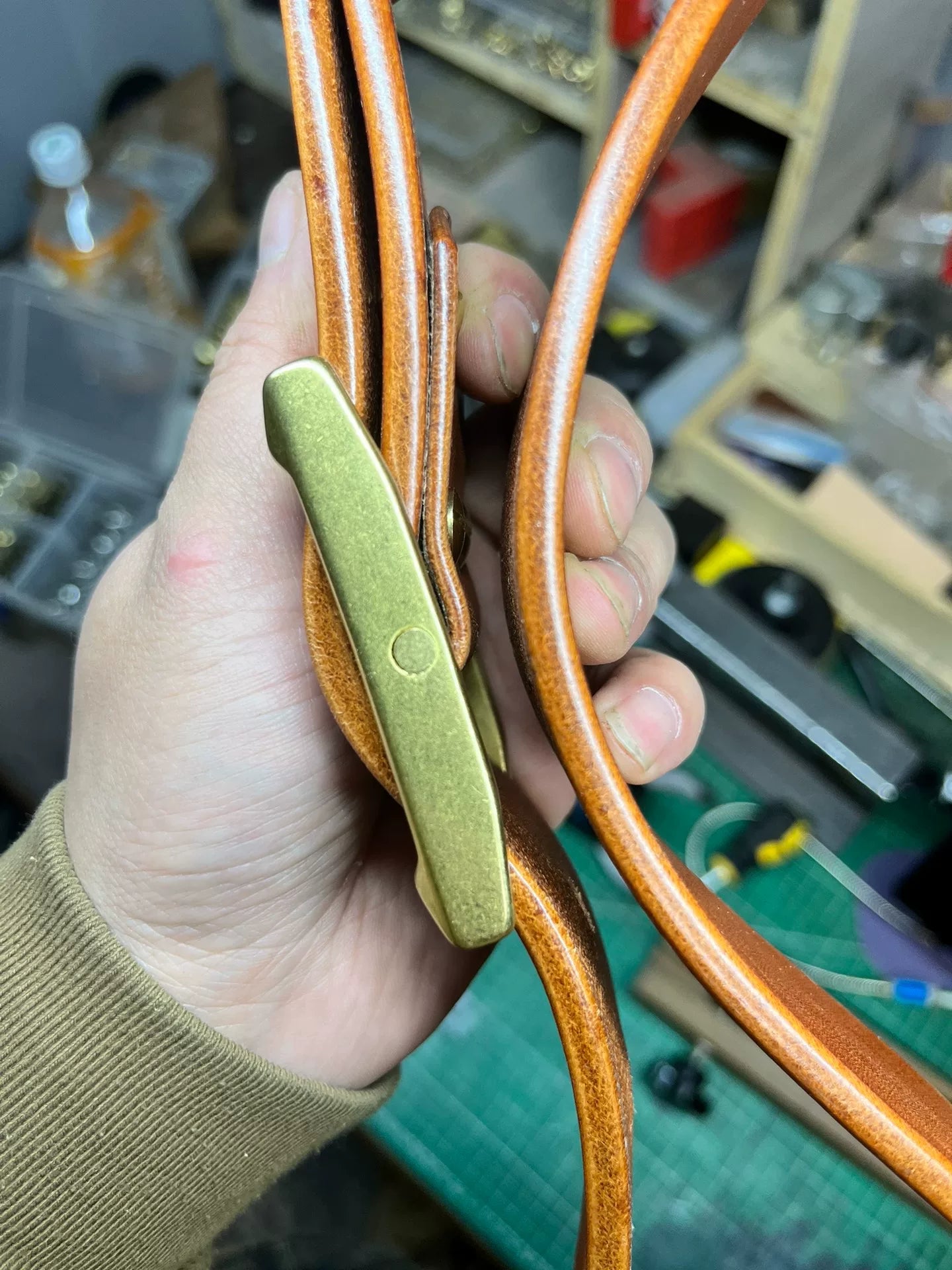 Meian handmade belt