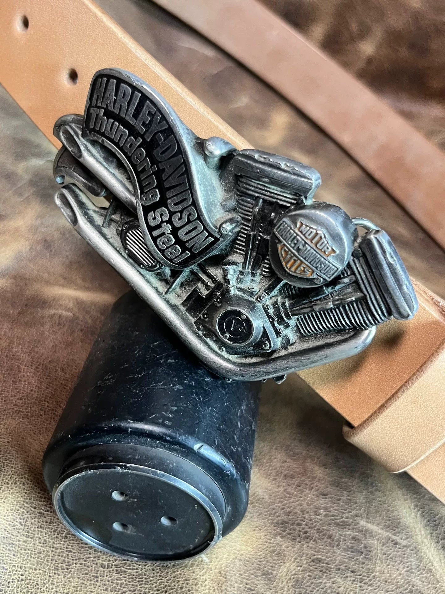 Japanese Shonan with genuine Harley belt buckle