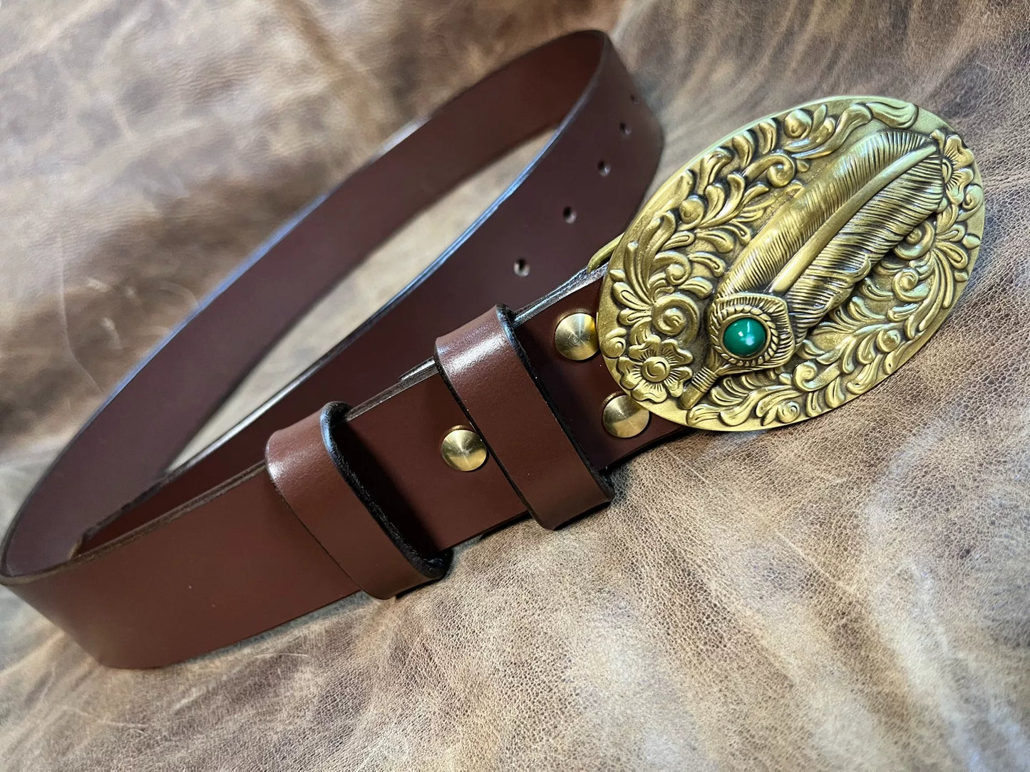 4.2mm thick brown brown TWS Thomas horse bridle