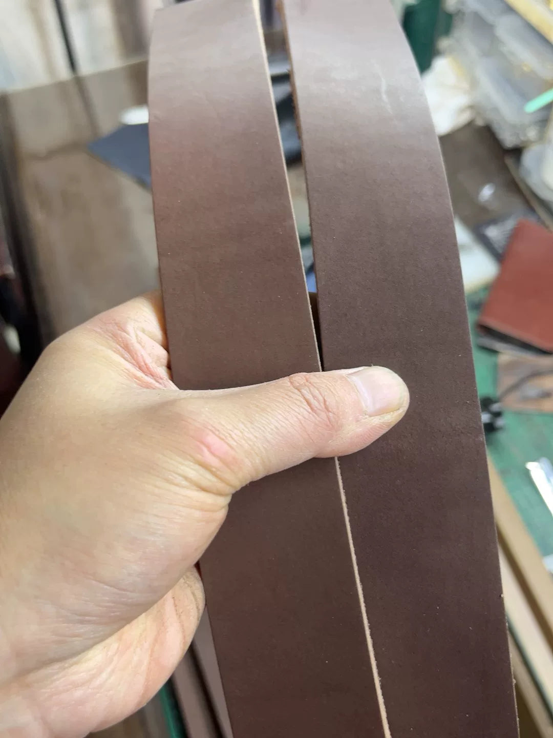 6 mm thick Meian handmade belt