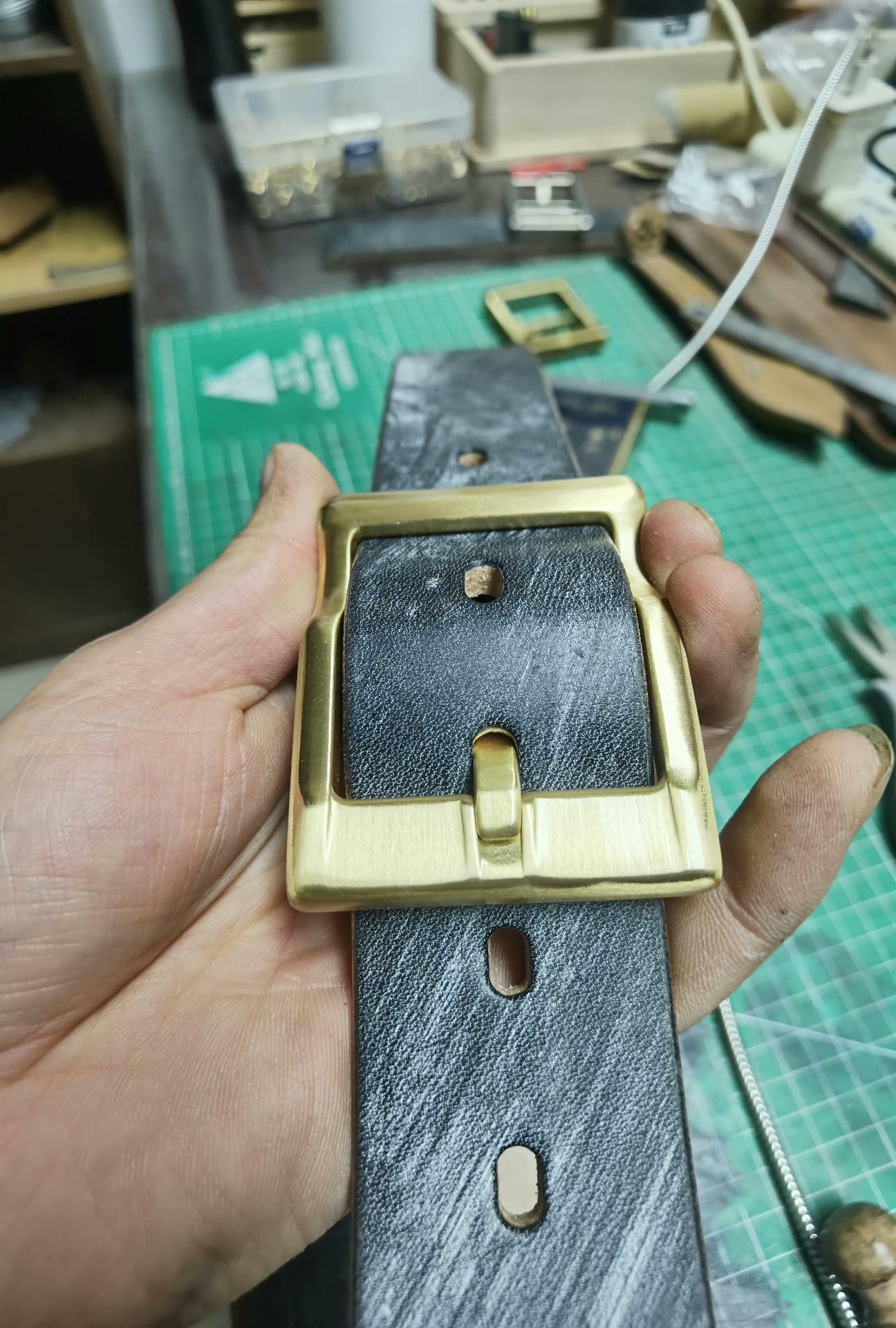 5.5mm thick black JF bridle. Full grain jf horse rein leather first…