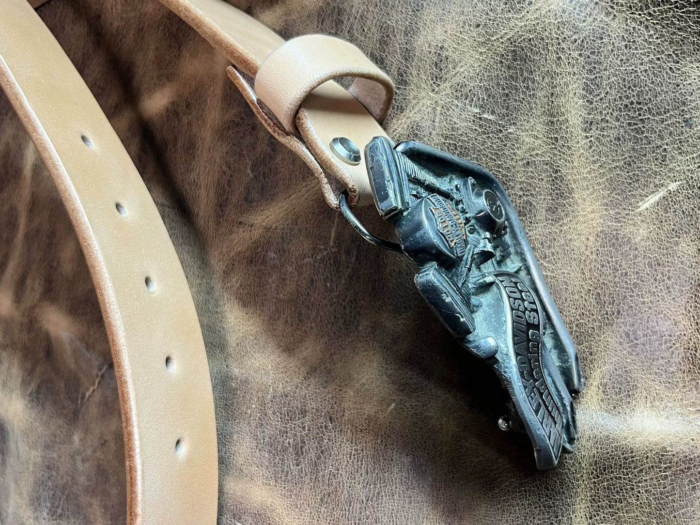 Japanese Shonan with genuine Harley belt buckle
