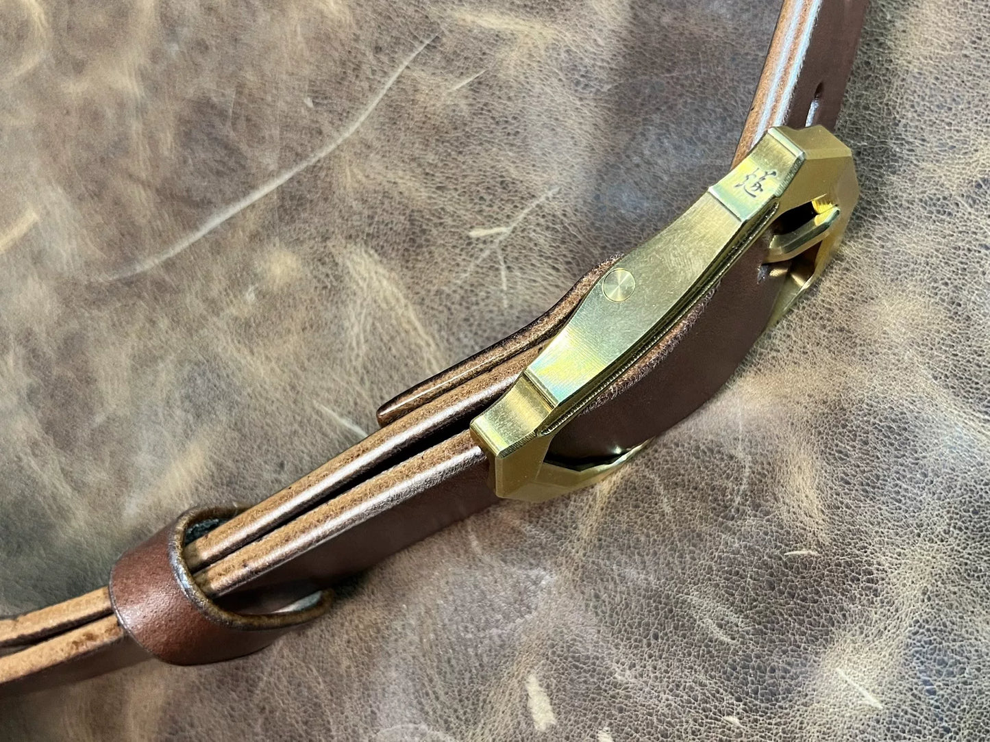 Zhaonan fat brown color with genuine West Wind buckle