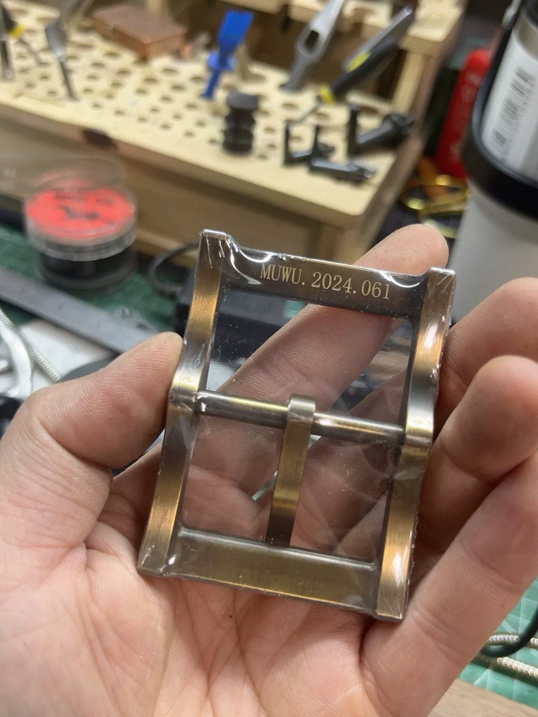 Premium Muchen Batman Belt Buckle — CNC Brass Craftsmanship