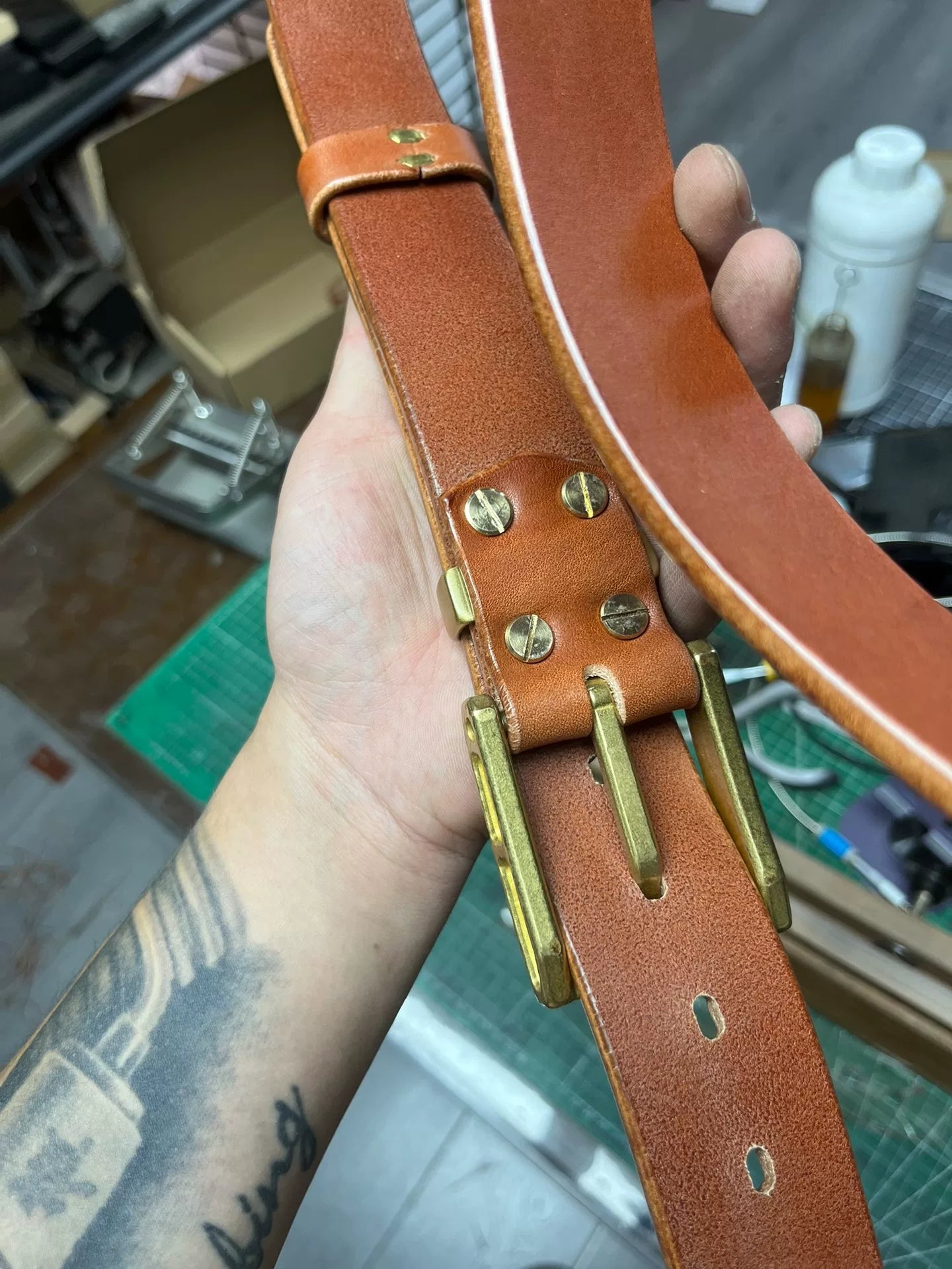Meian handmade belt