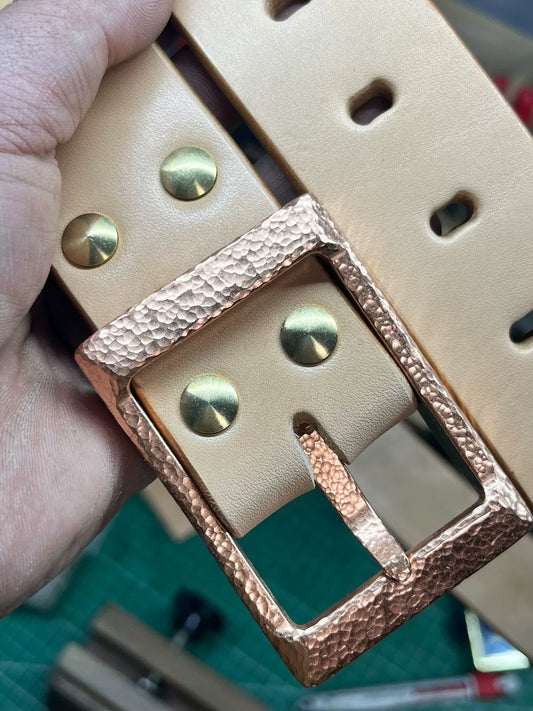 Meian leather handmade belt