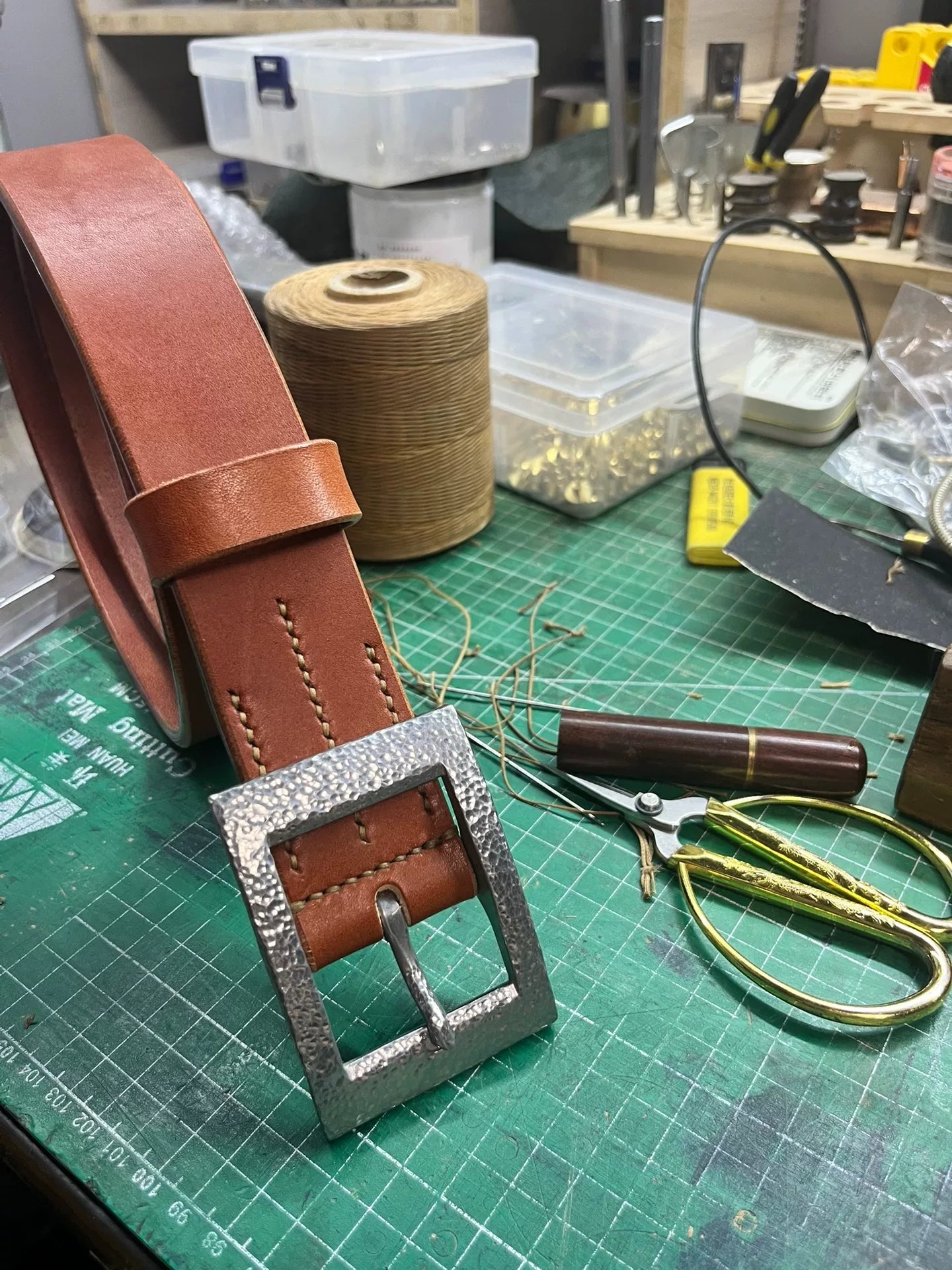 Customized handmade belt