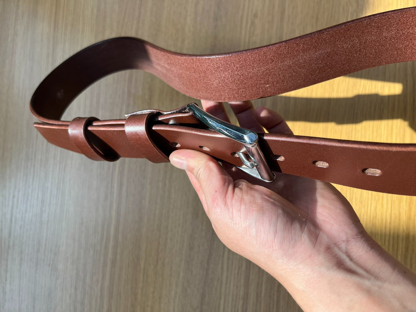 4.2mm thick brown TWS Thomas Bridle. Horse Rein genuine first-layer…