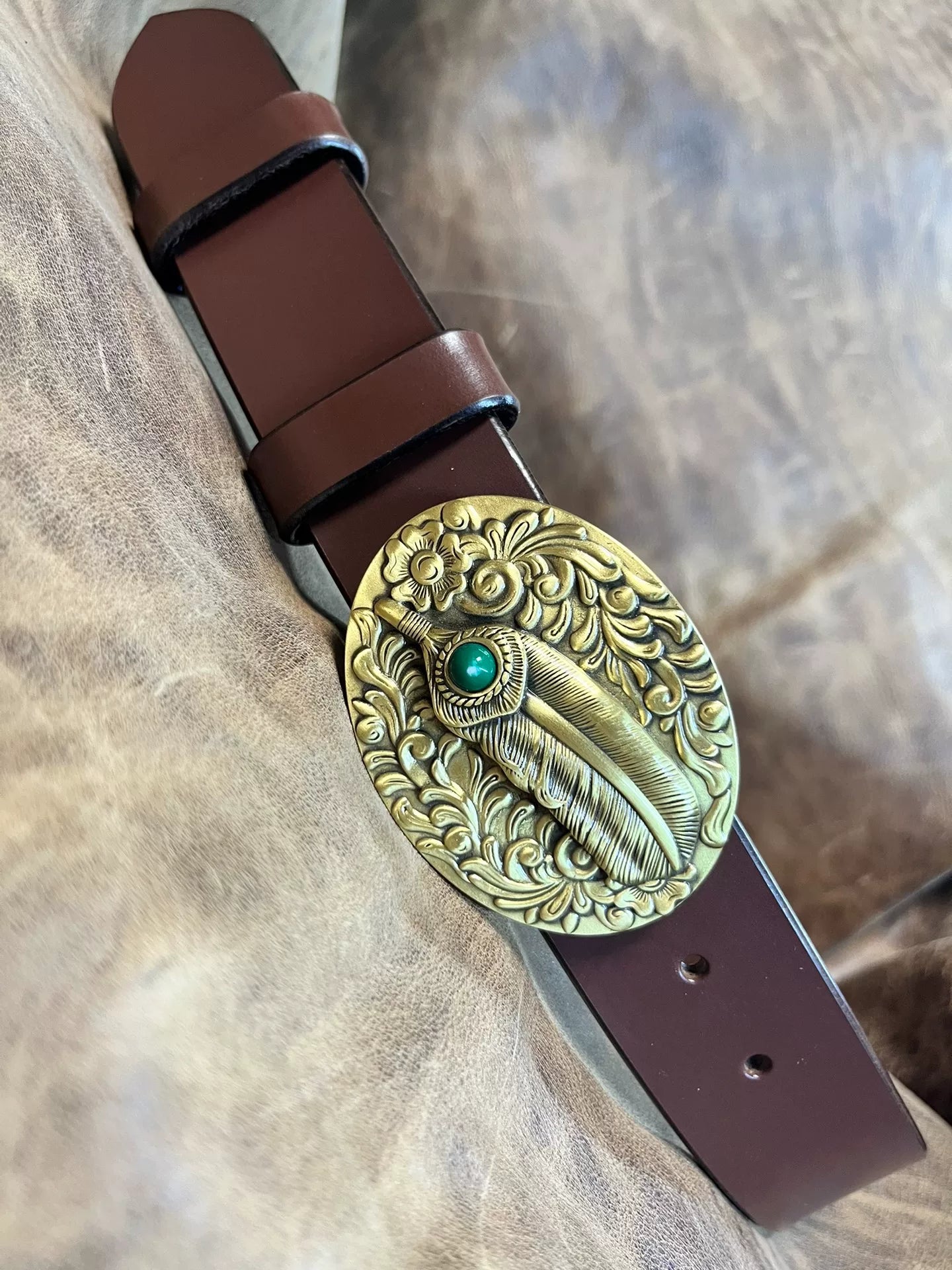 4.2mm thick brown brown TWS Thomas horse bridle