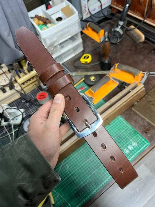 Brown TWS Thomas Bridle. Horse rein leather first-layer cowhide pur…