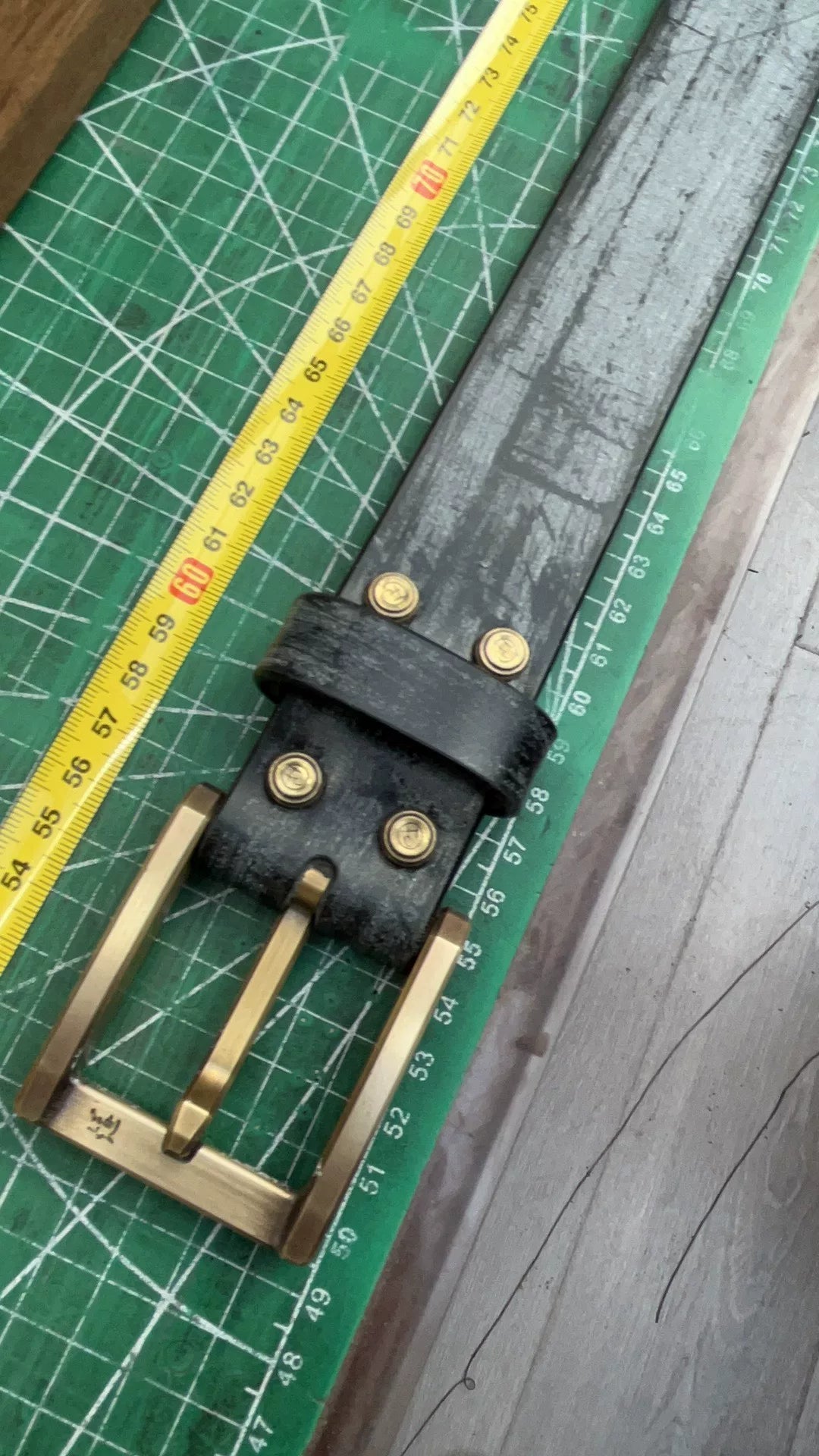 TWS Thomas Bridle Leather — Genuine Leather Belt
