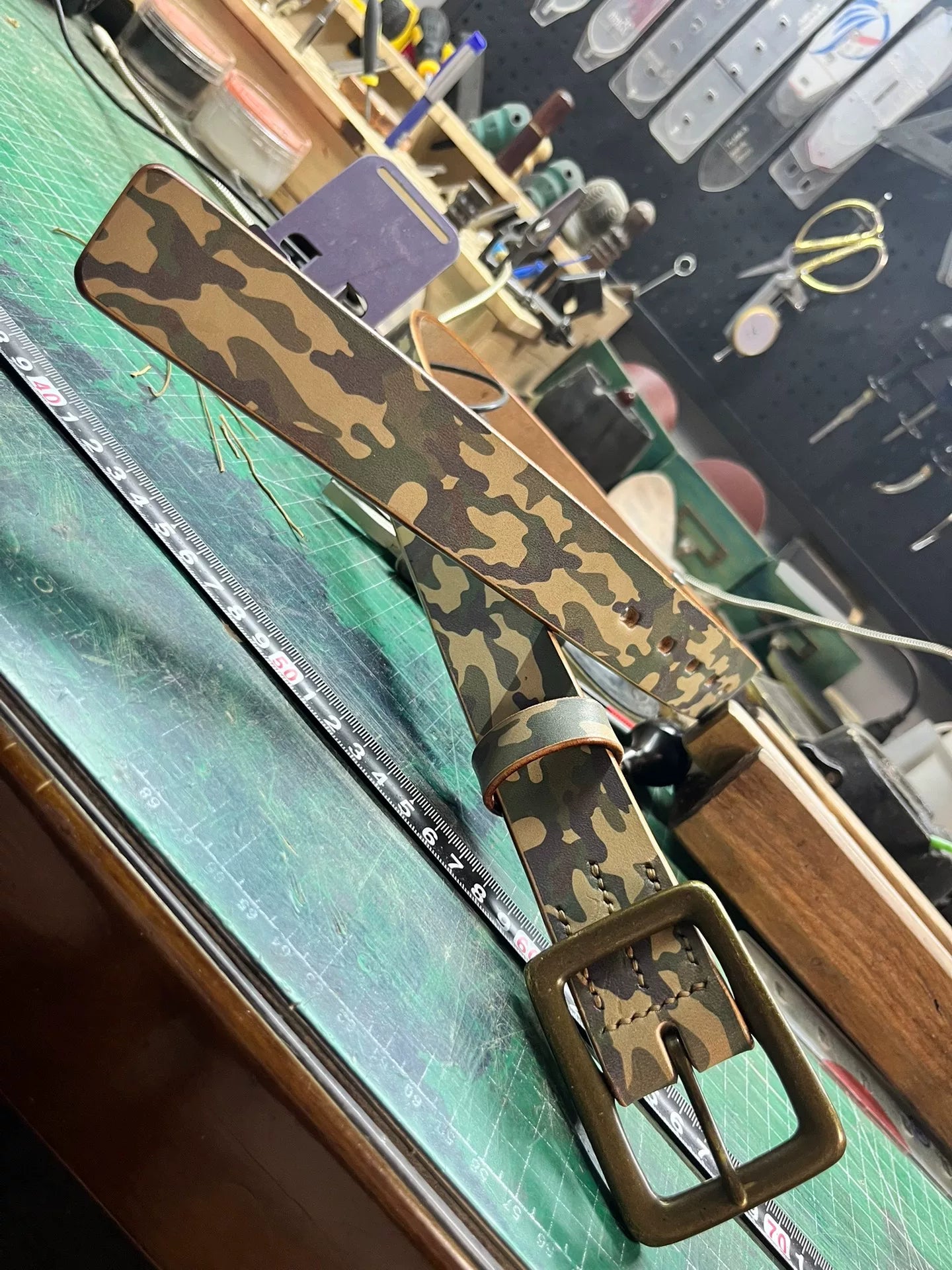 Camouflage saddle