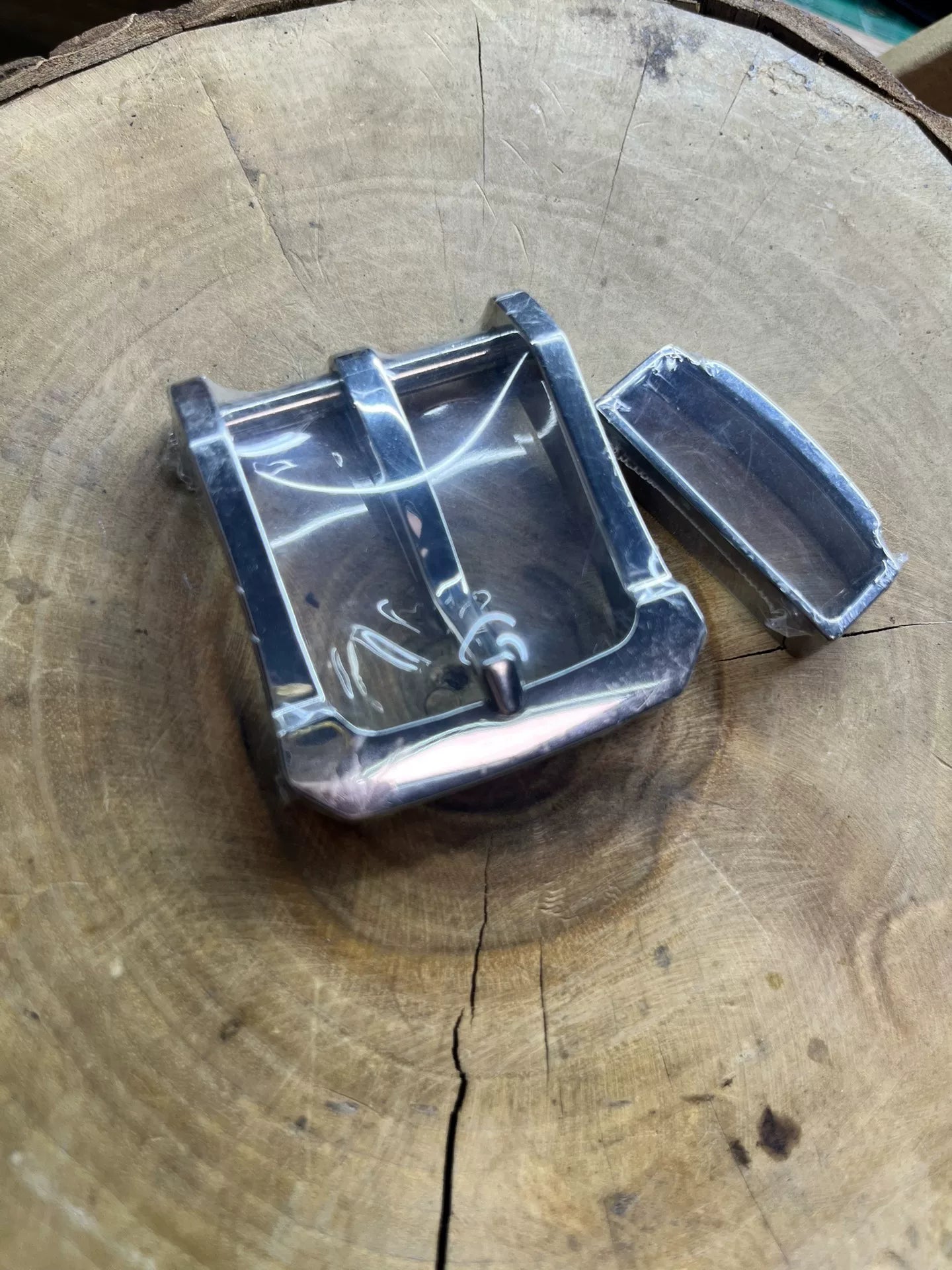 Brand-New Authentic 'Cowfly' Buckle Set