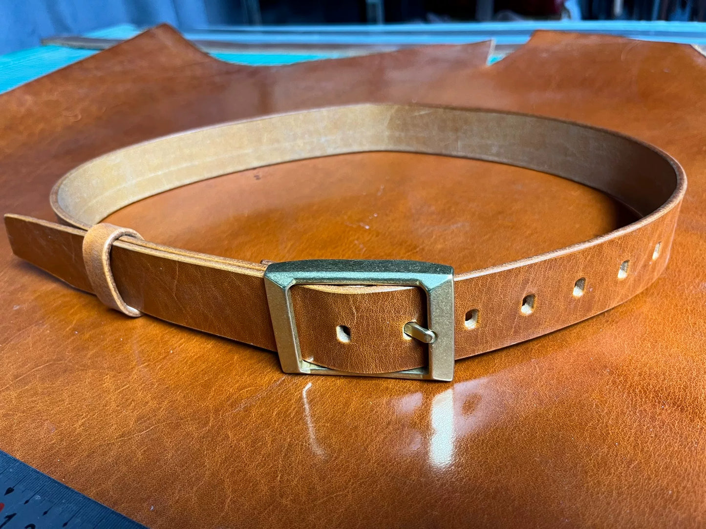 Italian imported vegetable tanned wax genuine leather first layer c…