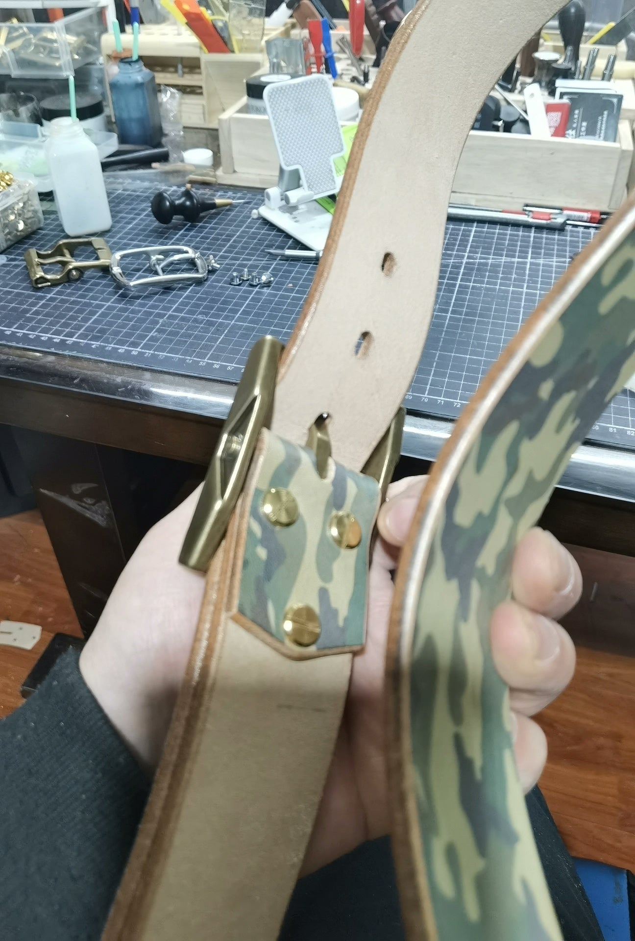 Fengchen Five Generations Re-engraved Belt Thickened Meian Belt Fir…