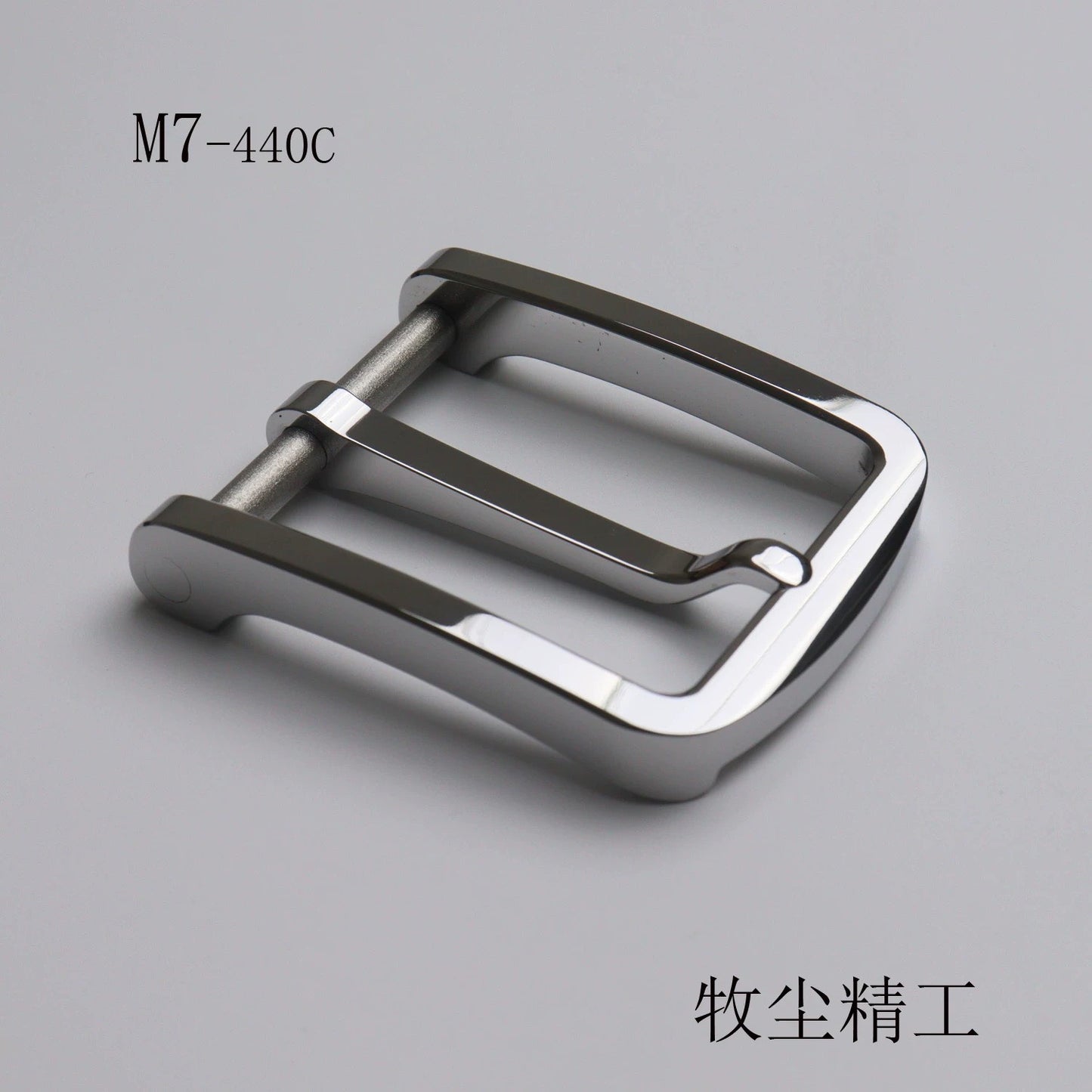 Muchen Seiko 440c stainless steel belt buckle business versatile fo…