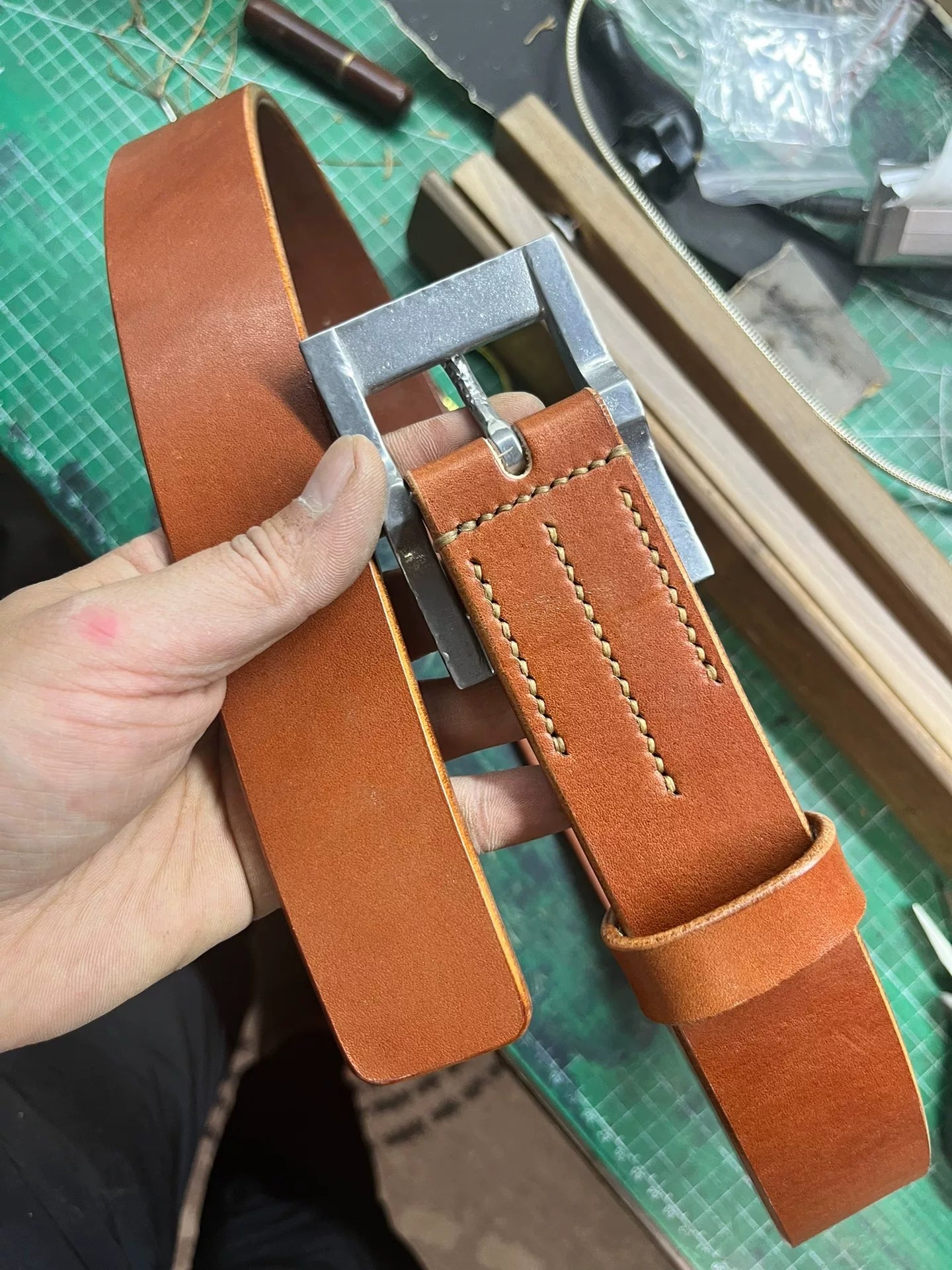 Customized handmade belt