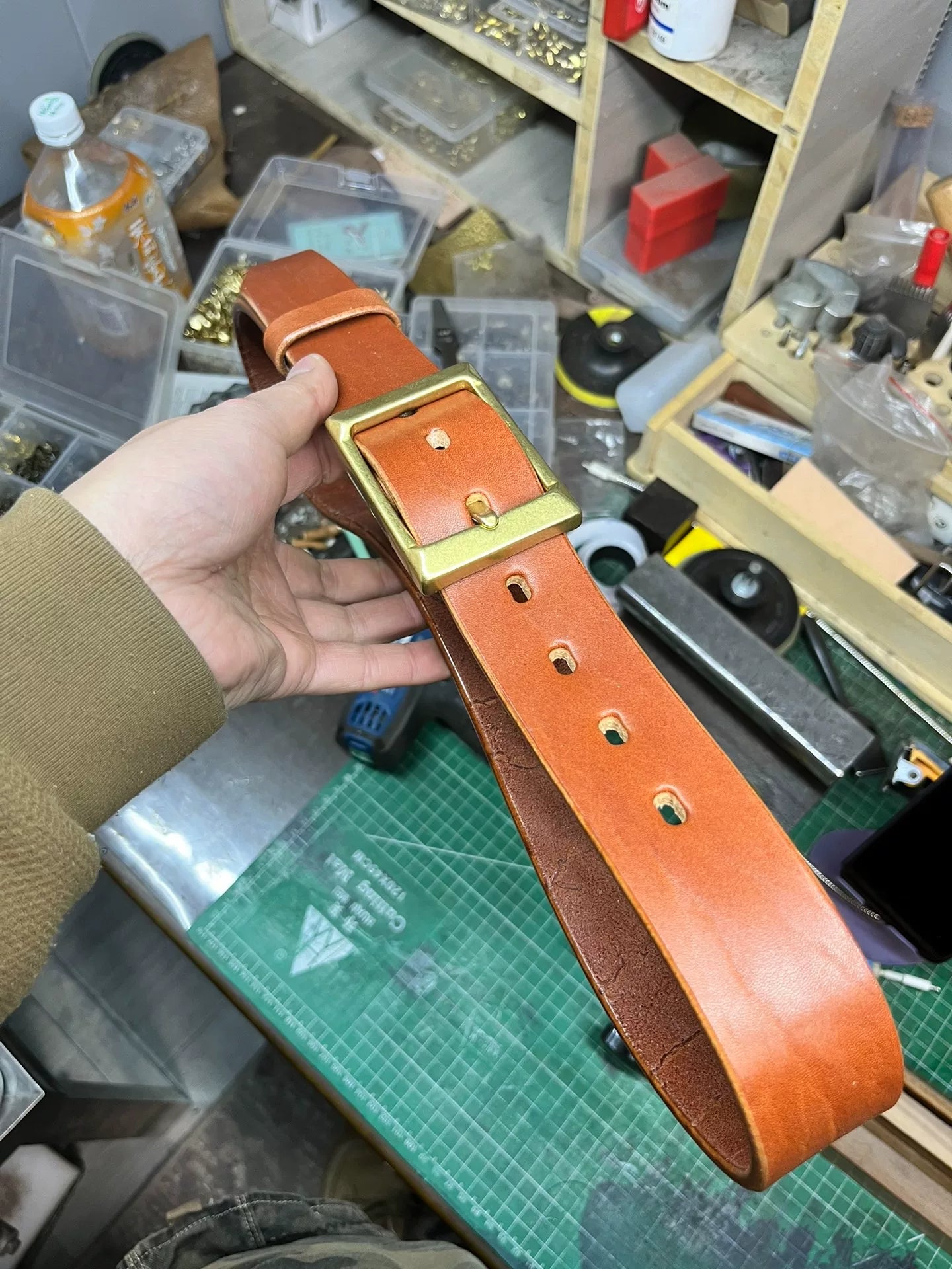 Meian handmade belt