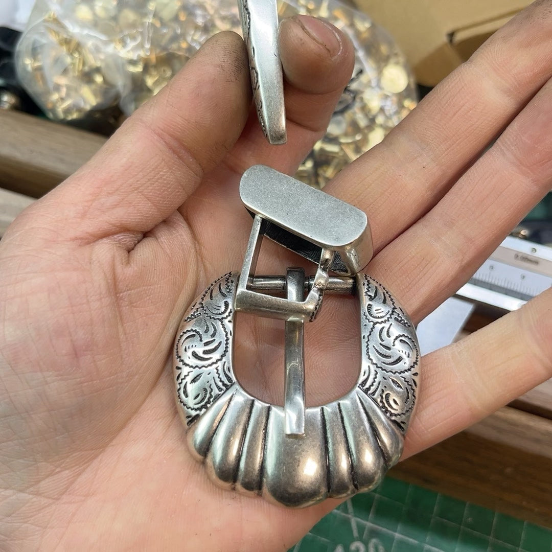 American Tang grass brass plated with 925 silver
