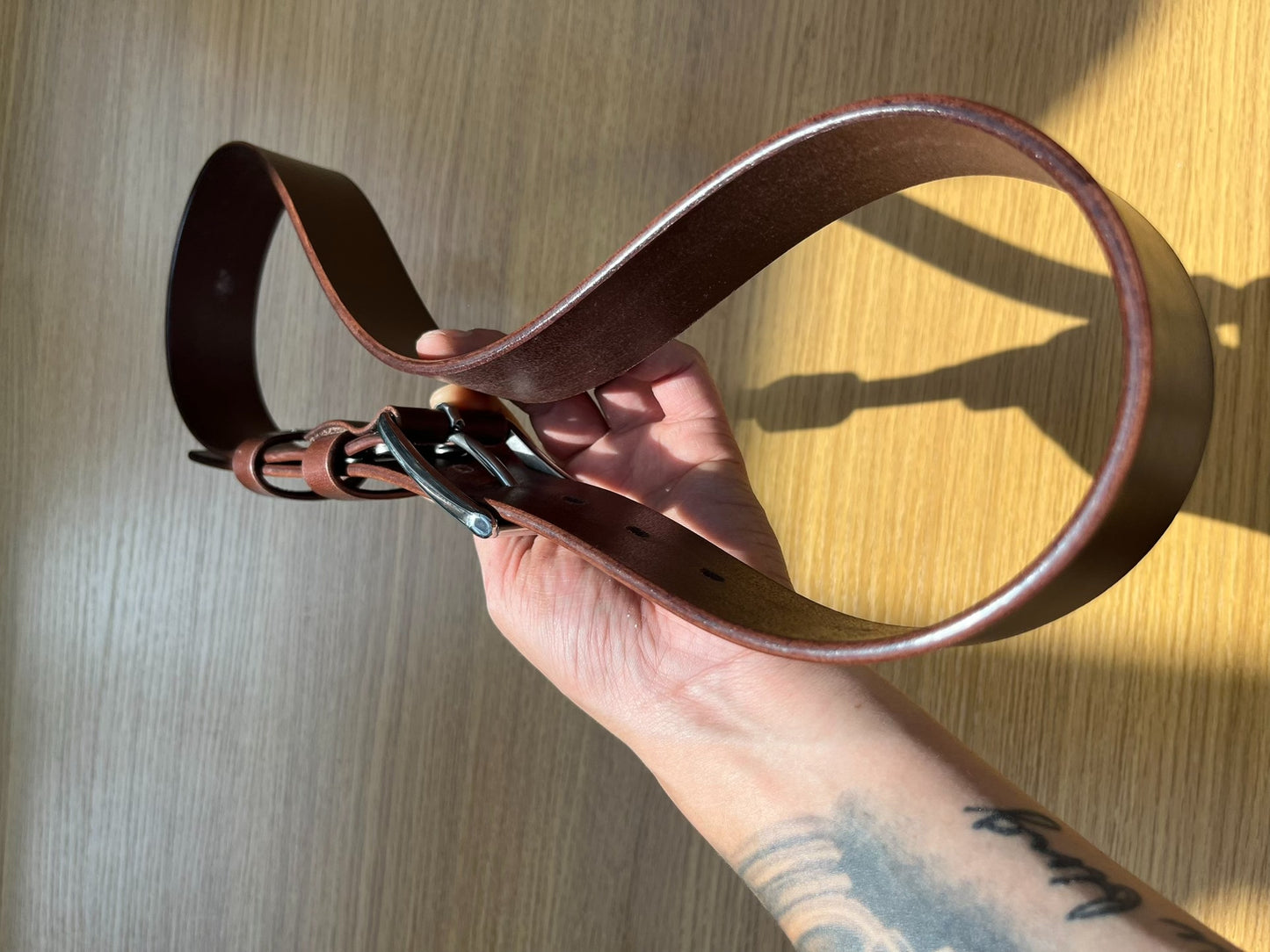 4.2mm thick brown TWS Thomas Bridle. Horse Rein genuine first-layer…