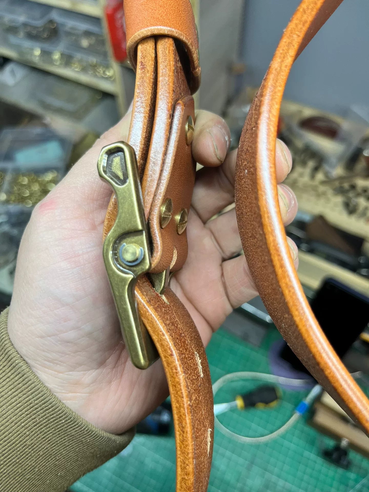 Meian handmade belt