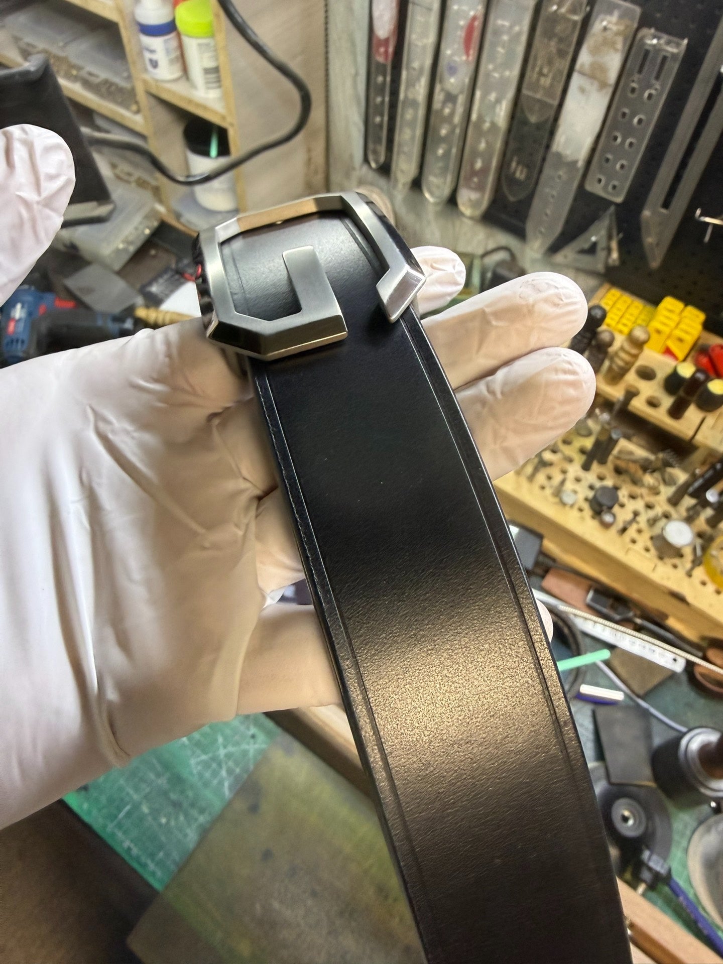 TWS Thomas Bridle Leather + Titanium Alloy Buckle