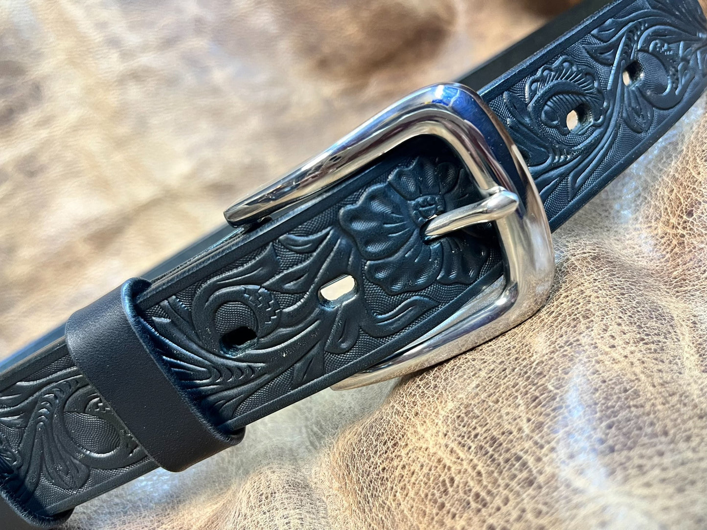 Meian vegetable tanned genuine first layer cowhide carved handmade…