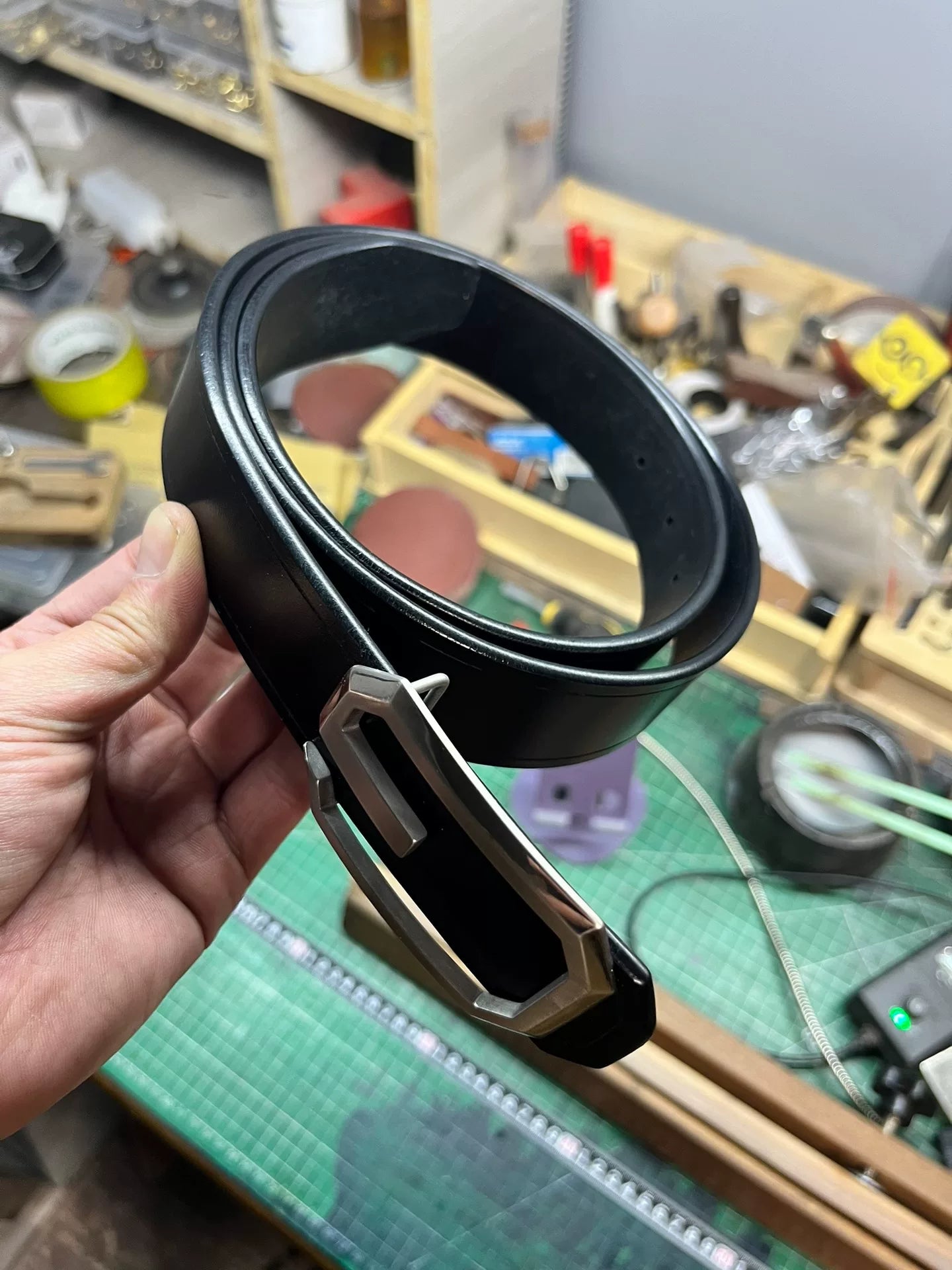 TWS Thomas Bridle Leather + Titanium Alloy Buckle