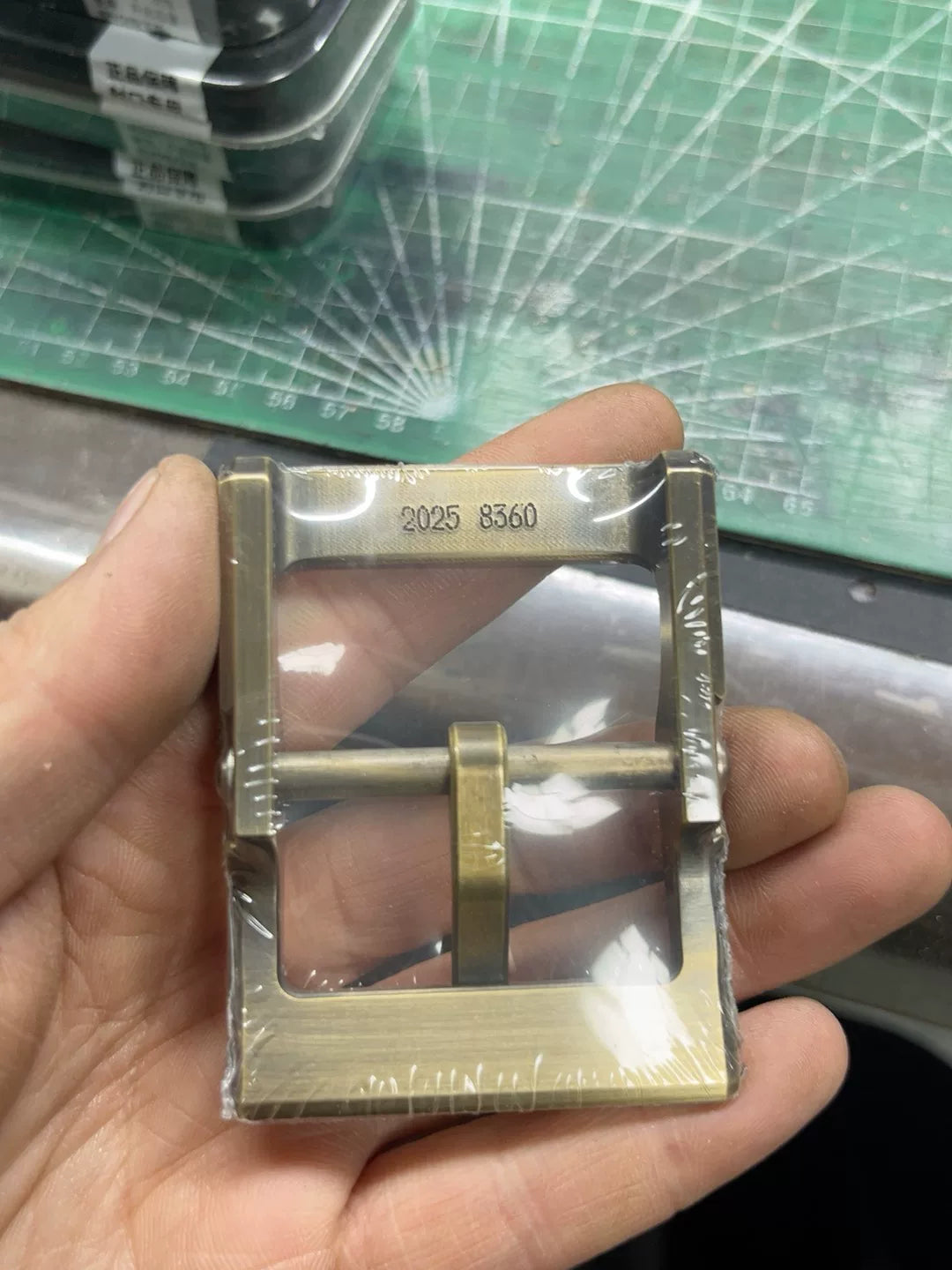 Genuine Fengchen 6th generation solid brass belt buckle