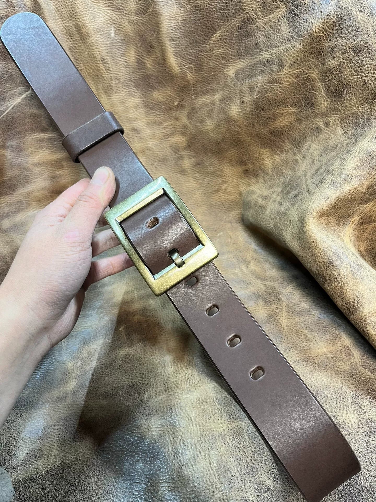 6 mm thick Meian handmade belt