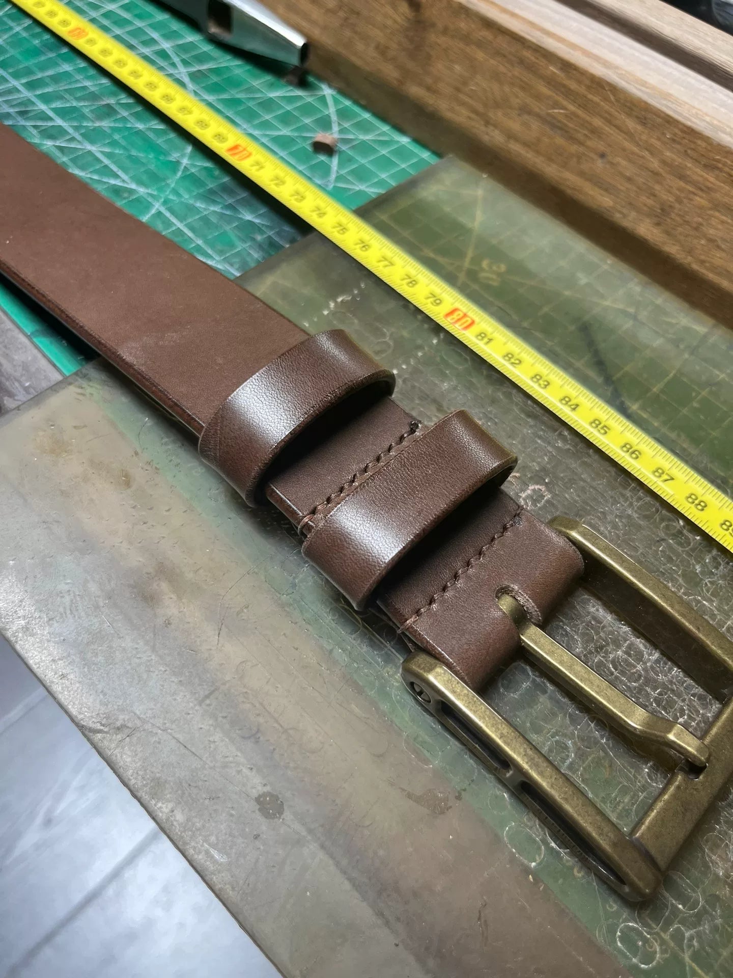 6 mm thick Meian handmade belt
