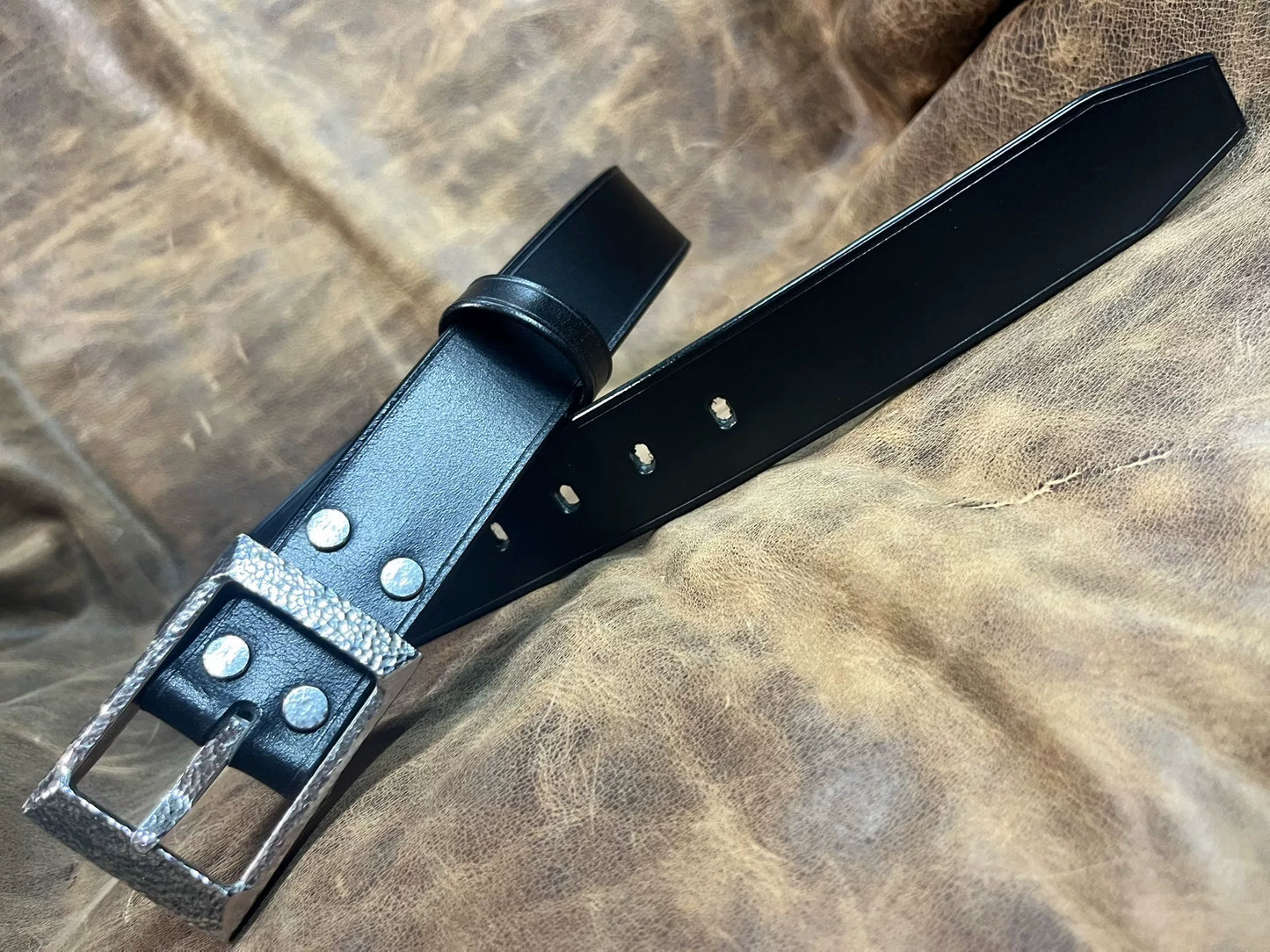 TWS Thomas Bridle Leather Handmade Belt — Imported from UK