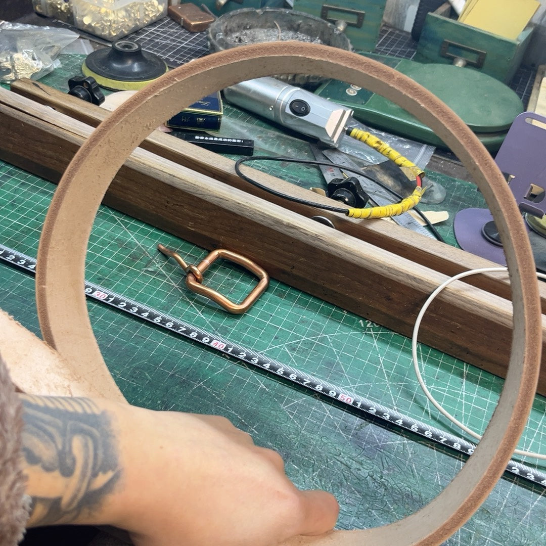 Slightly blemished Japanese Shonan belt