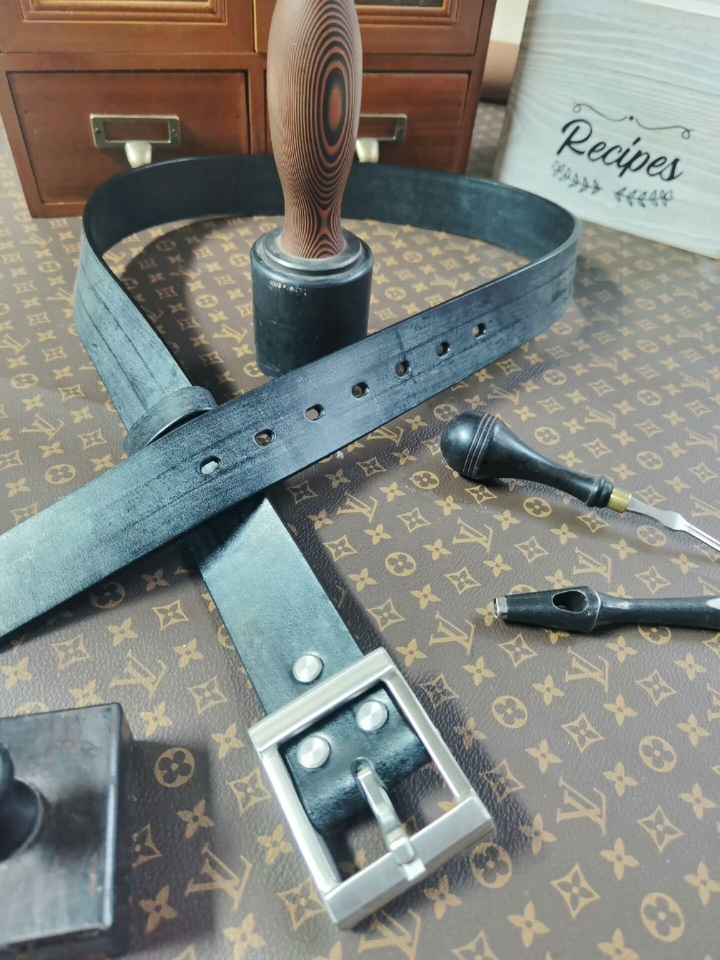 TWS 'Wind Dust' Gen 5 — Handmade Bridle Leather Belt