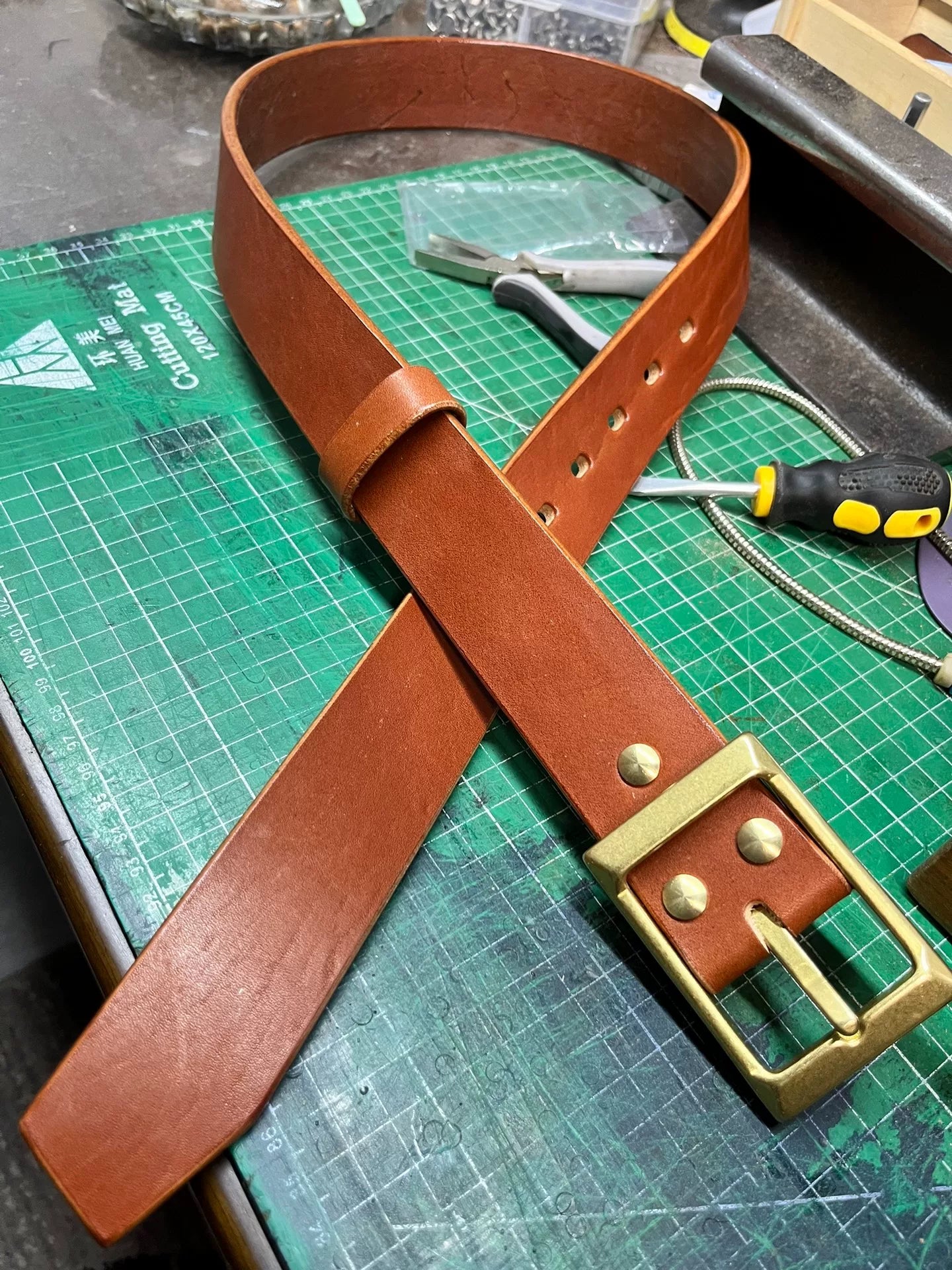 Meian handmade belt