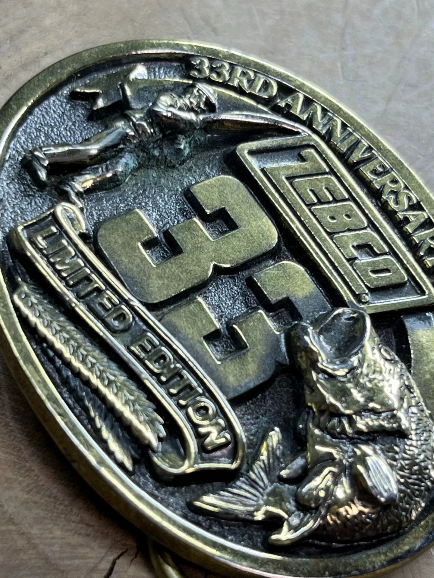 1955 Siskiyou Buckle Co. Vintage Belt Buckle — Mid-Century