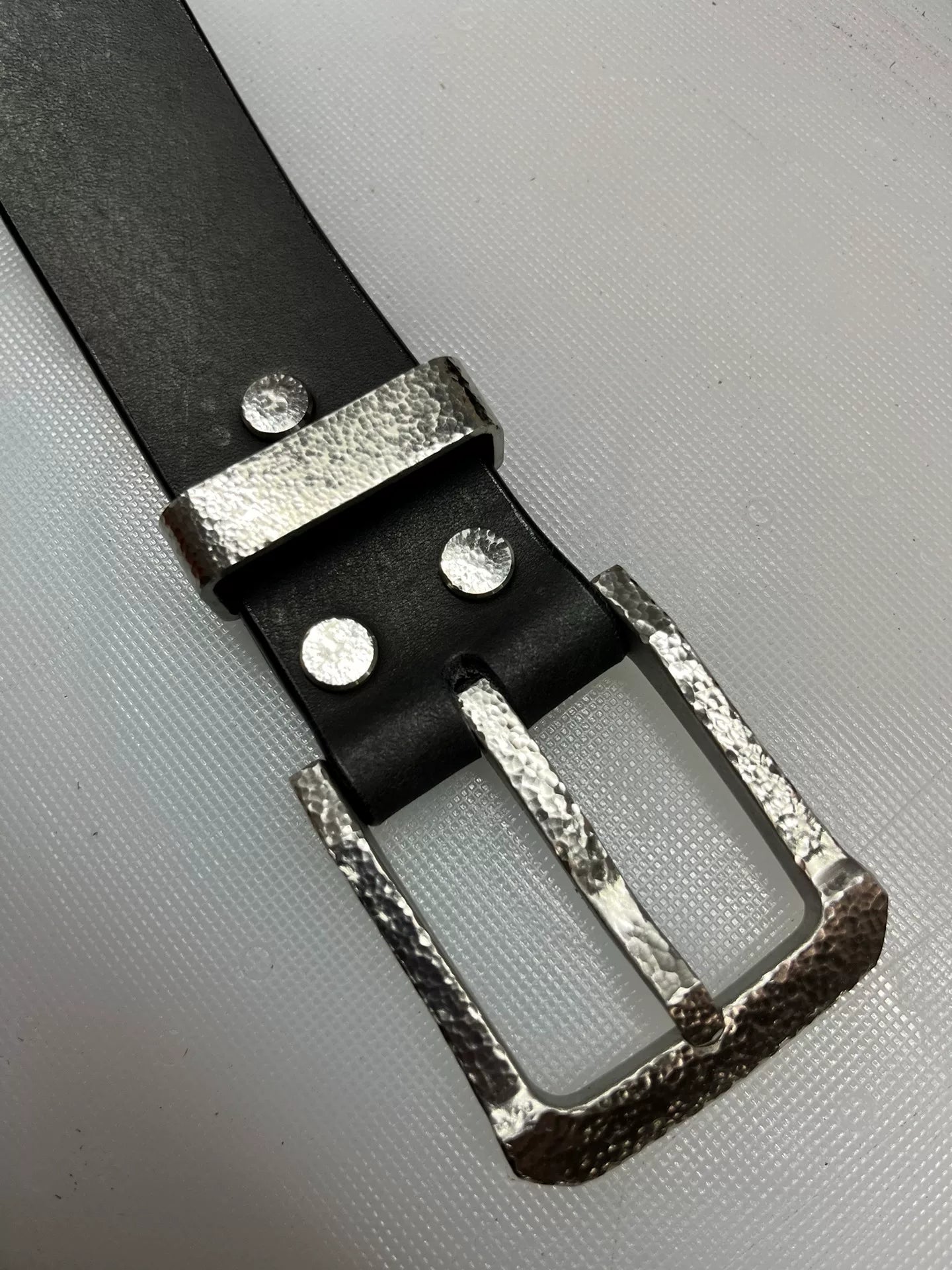 4.5mm formal business pin buckle business handmade belt